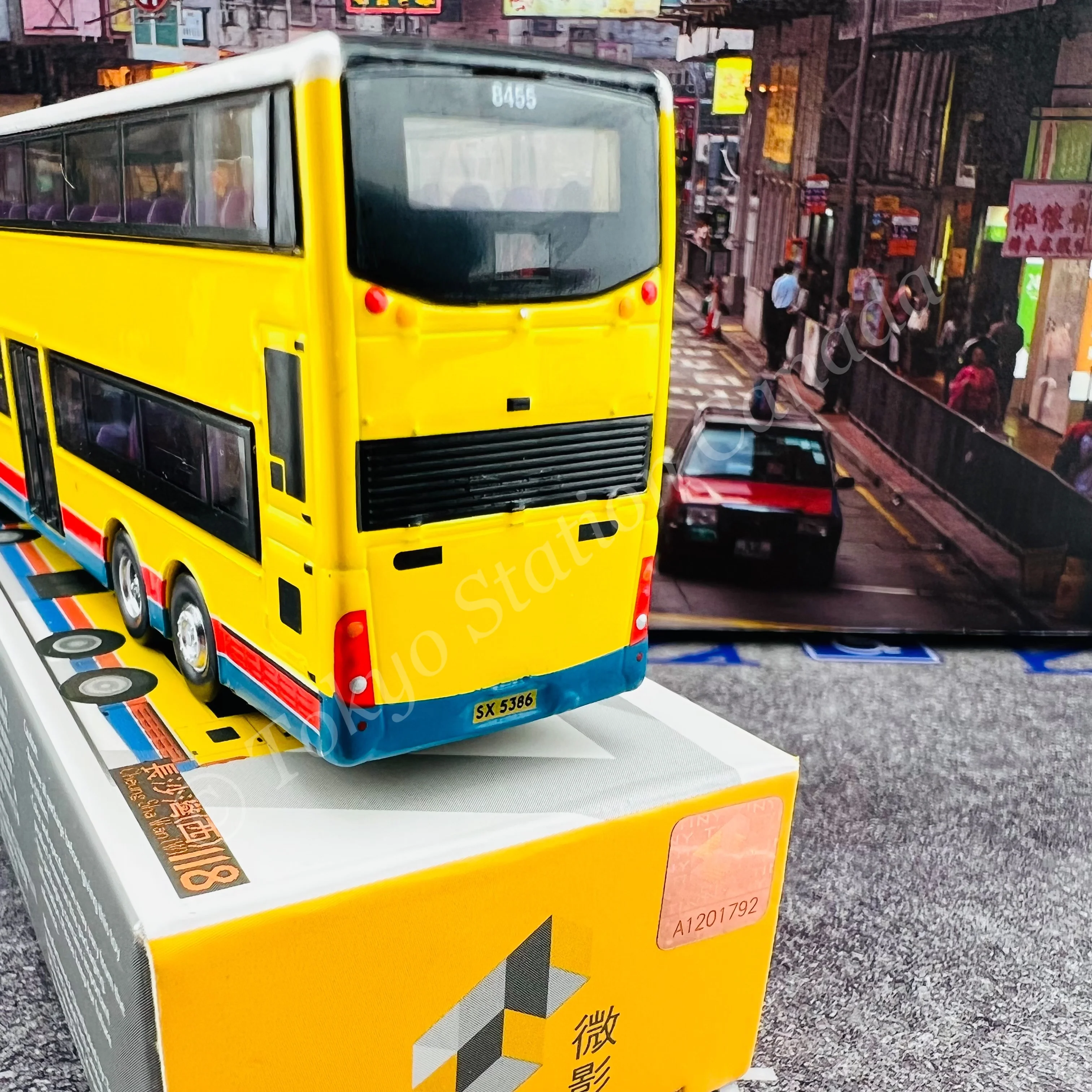 TINY 微影 L17 E500 MMC Bus Yellow (Cheung Sha Wan West 118  長沙灣西) ATC64947 - Image 3