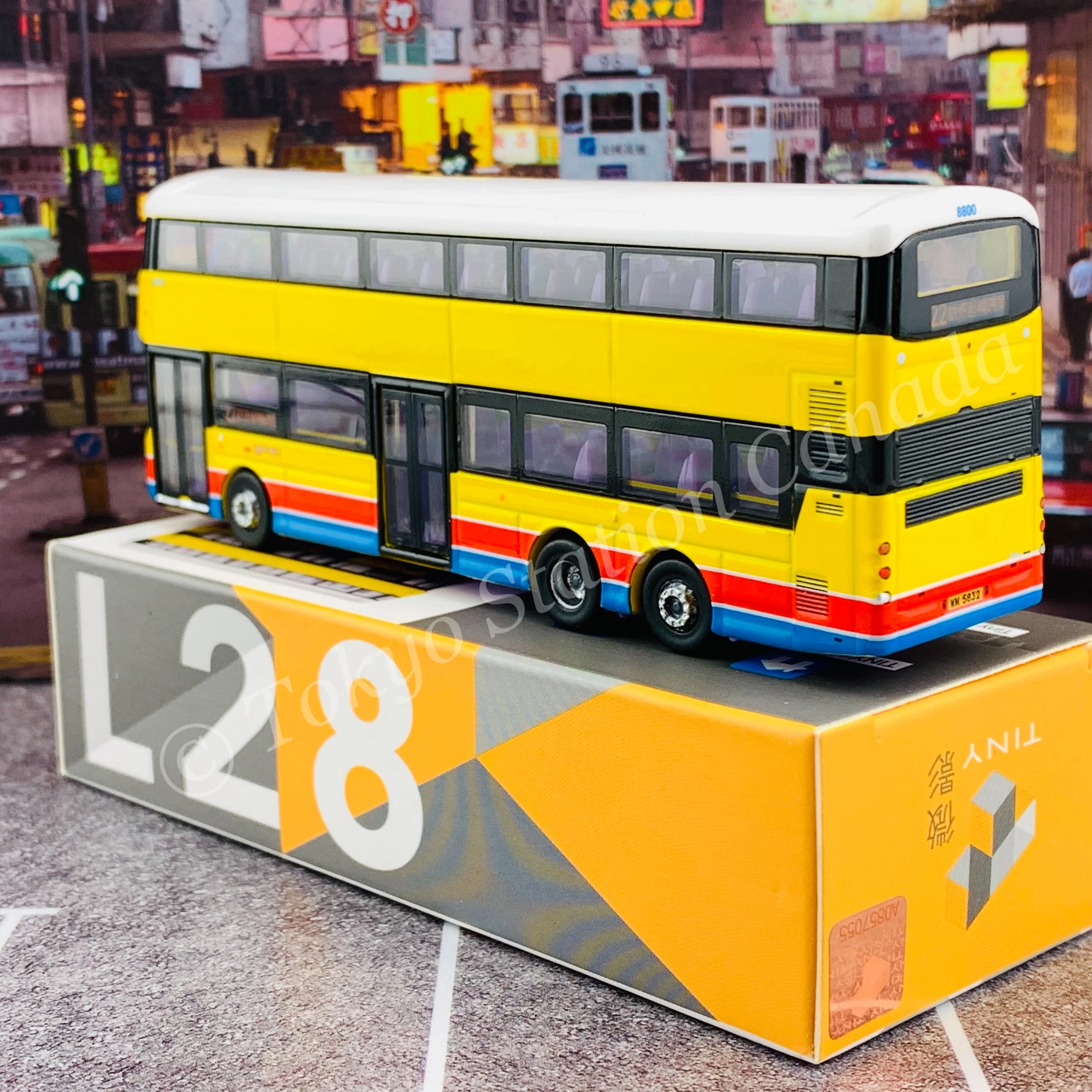 TINY 微影 L28 B8L Bus Yellow (Kai Tak Cruise Terminal 22 啟德郵輪碼頭) ATC64905 - Image 4