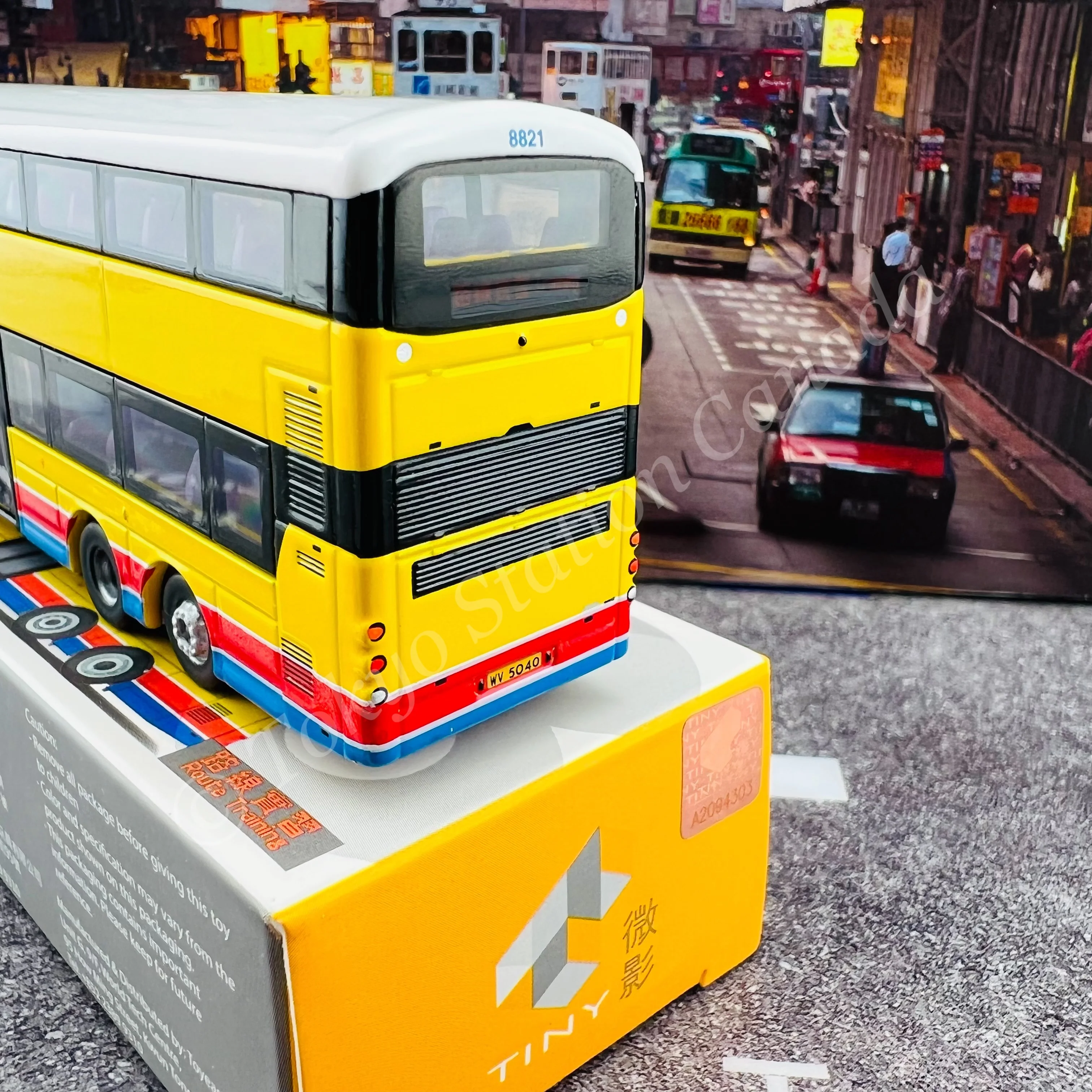 TINY 微影 L28 B8L Bus Yellow (Route Training 路線實習) ATC65193 - Image 3