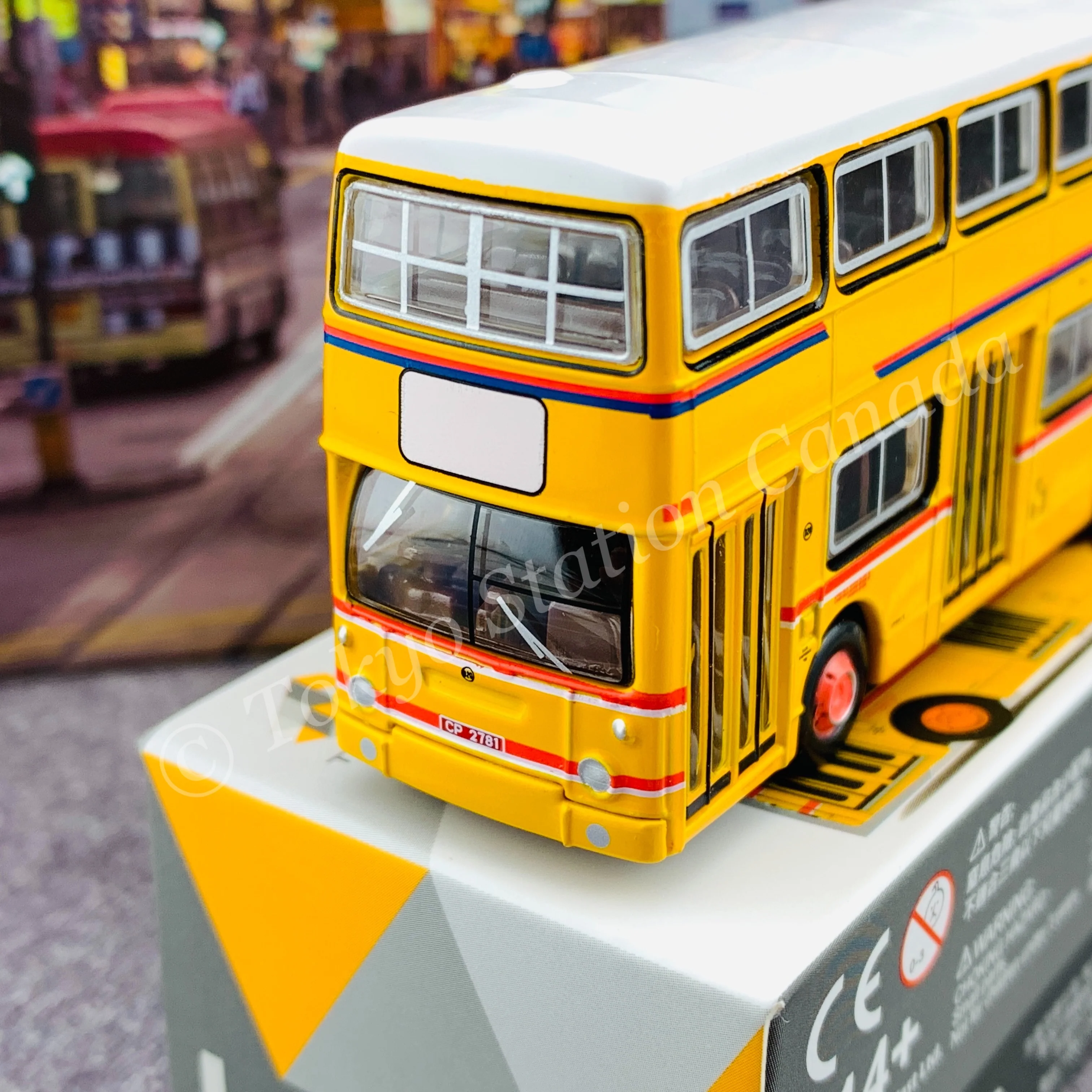 TINY 微影 L31 DAIMLER Fleetline DMS Yellow 丹拿珍寶DMS黃 ATC64997 - Image 2