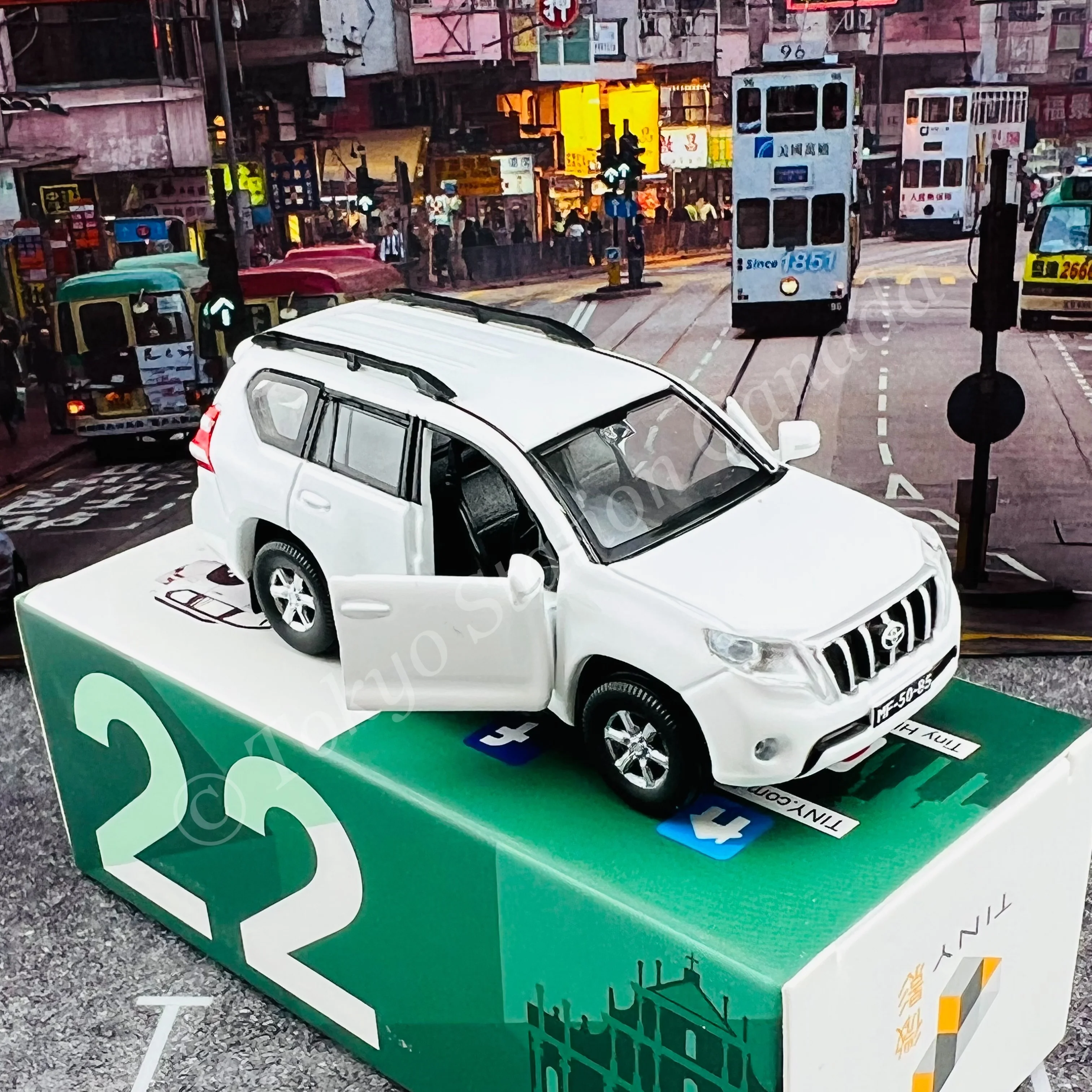 TINY 微影 MC22 Toyota Prado Macau ATC64638 - Image 4