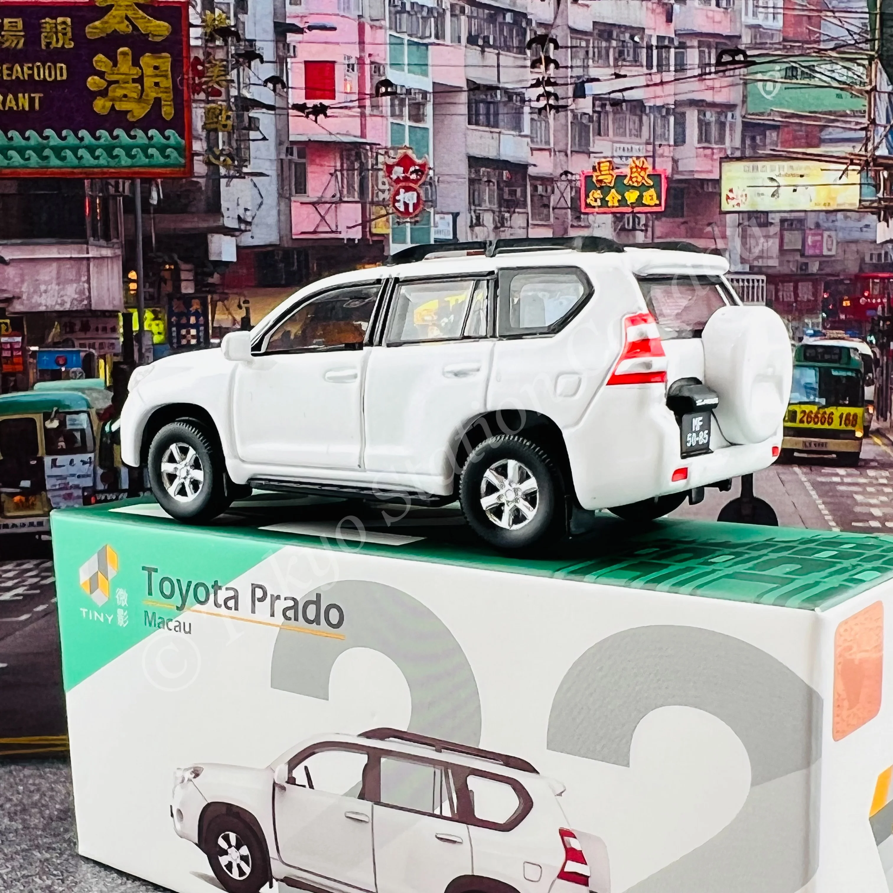 TINY 微影 MC22 Toyota Prado Macau ATC64638 - Image 5