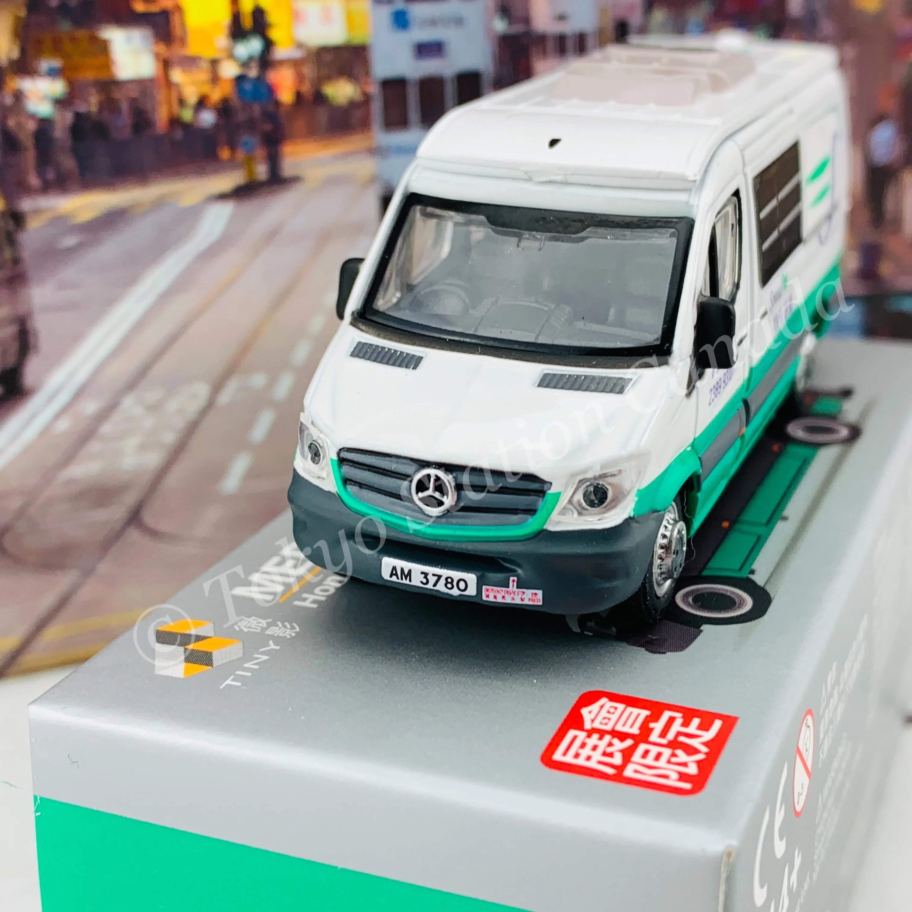 TINY 微影 Mercedes-Benz Sprinter (AM3780) Hong Kong Post Limited Edition 特快速遞 [展會限定] ATC65114 - Image 2