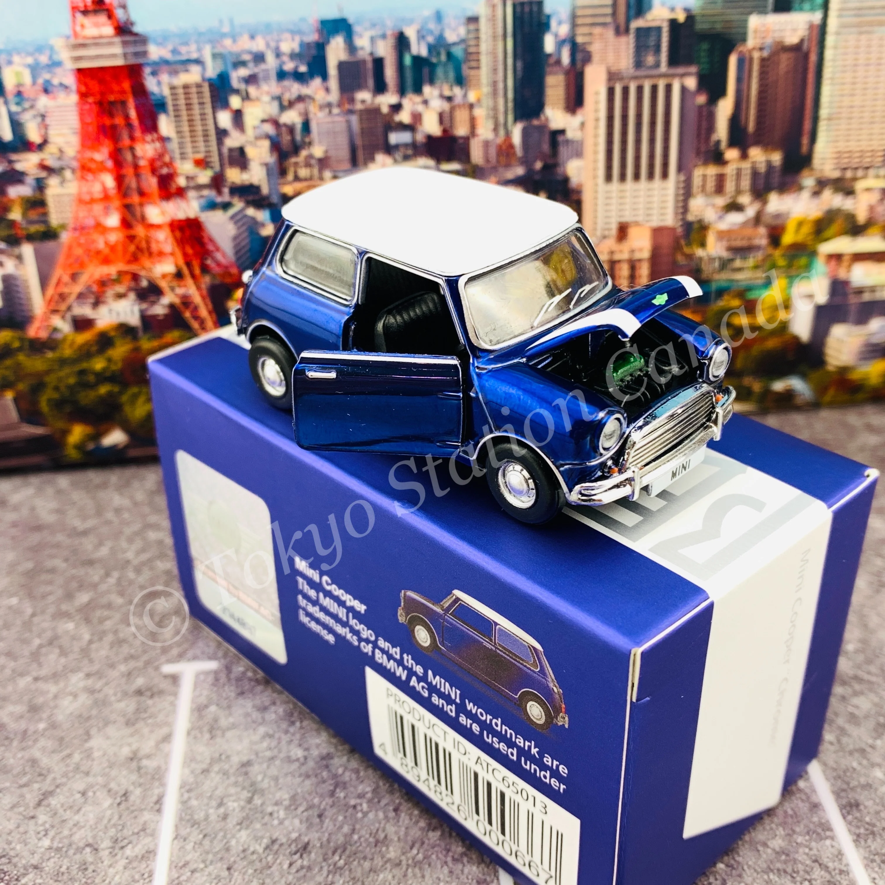 TINY 微影 Mini Cooper MK1 "Chrome" Hong Kong (LIMITED EDITION 店鋪限定) ATC65013 - Image 4