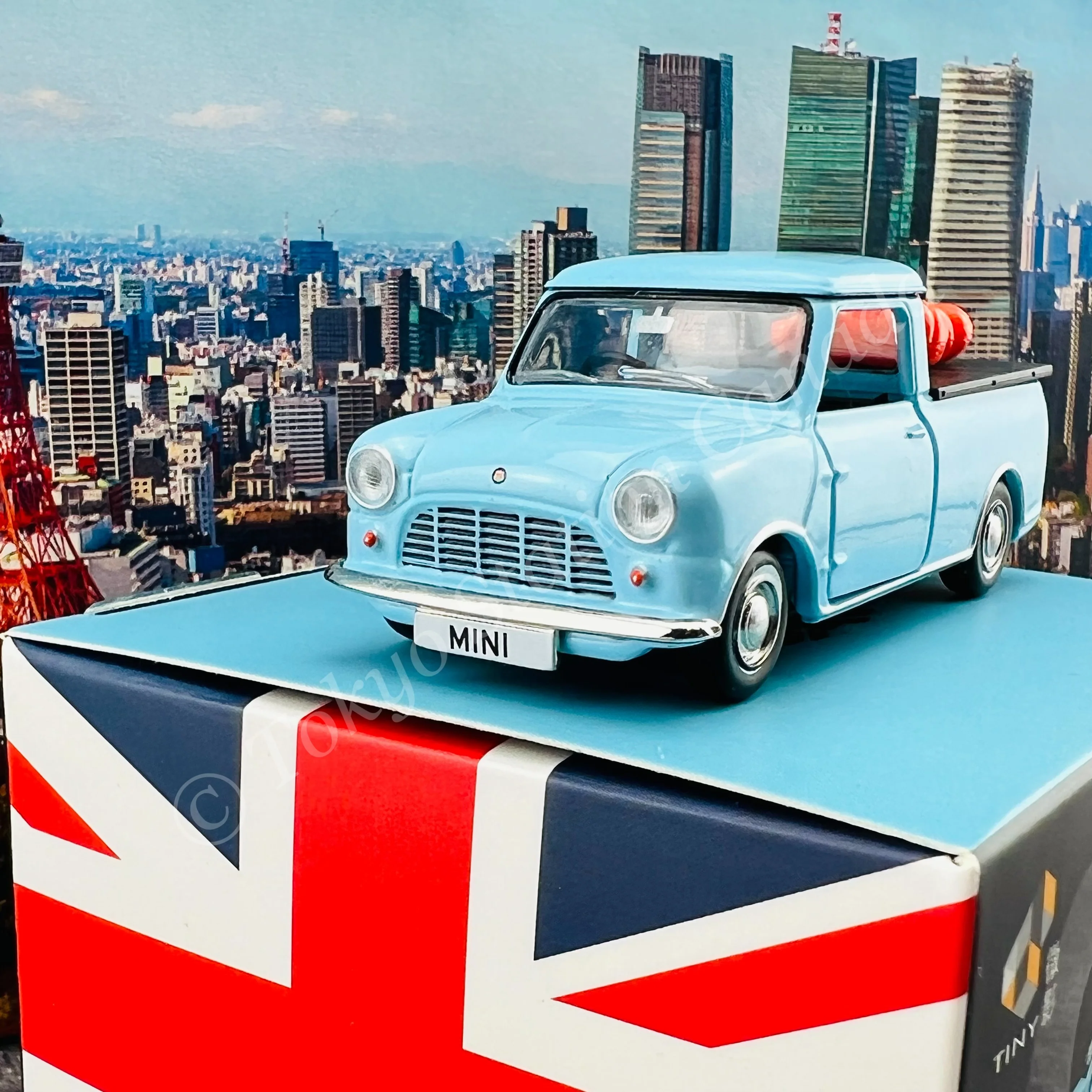 TINY 微影 Morris Mini Pickup (Blue) ATC65207 - Image 2