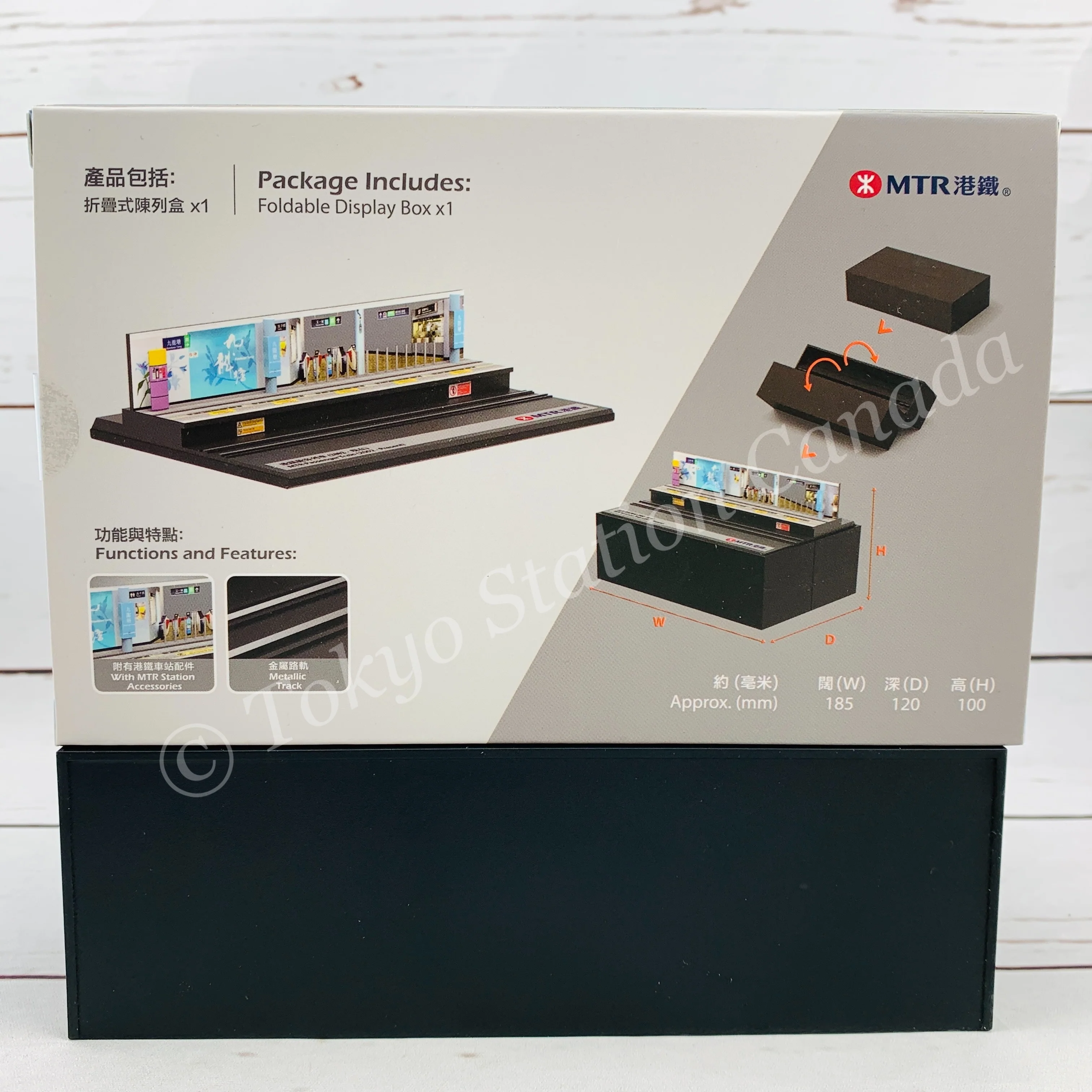 TINY 微影 MTR Station Diorama MTR00011 (Kowloon Tong Station) and Train Set MTR00005 - Image 6