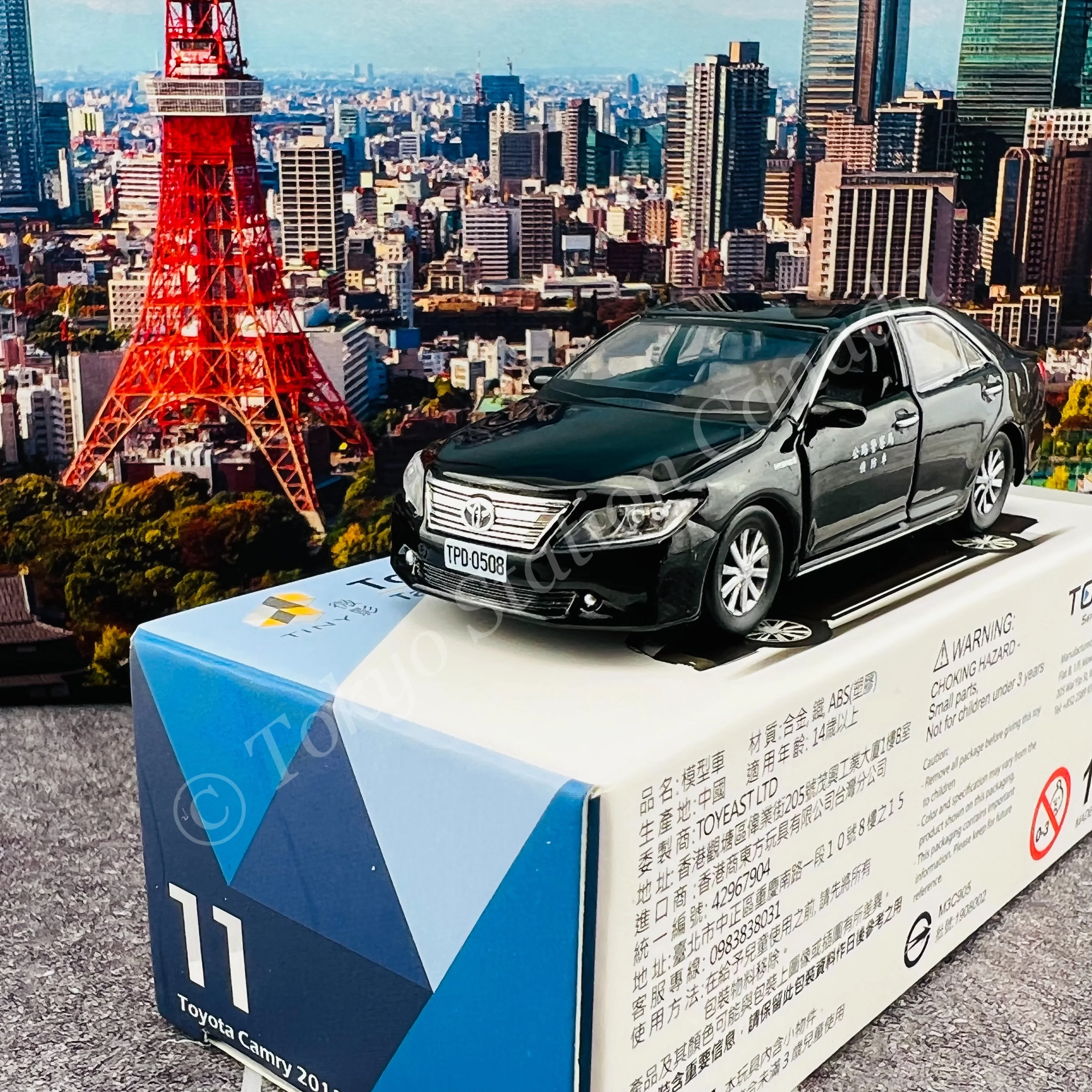 TINY 微影 TW11 Toyota Camry 2011 Taiwan Highway Police Bureau ATC64533 - Image 2