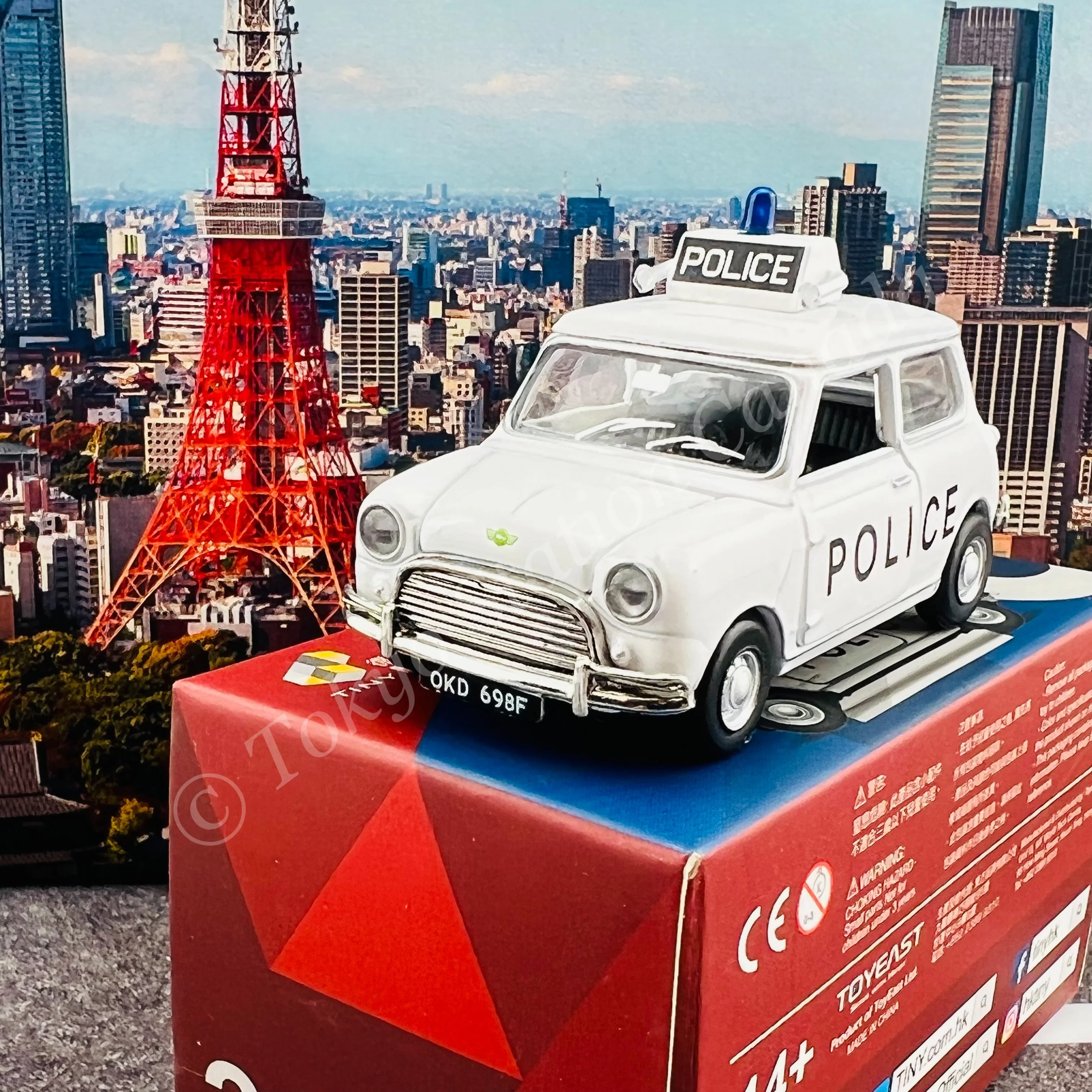 TINY 微影 UK20 Mini Cooper Mk II Liverpool and Bootle Constabulary ATCUK64008 - Image 2