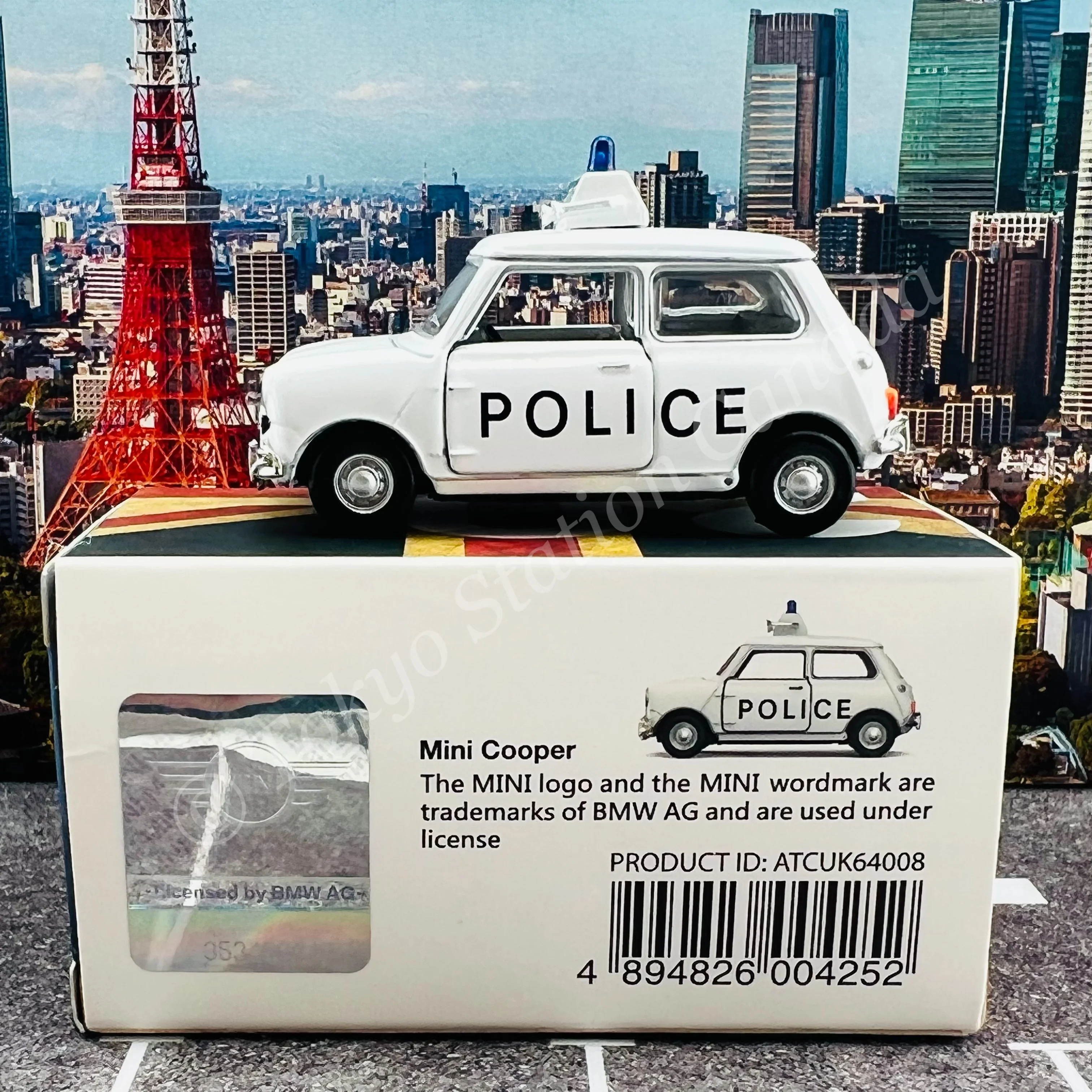 TINY 微影 UK20 Mini Cooper Mk II Liverpool and Bootle Constabulary ATCUK64008 - Image 4