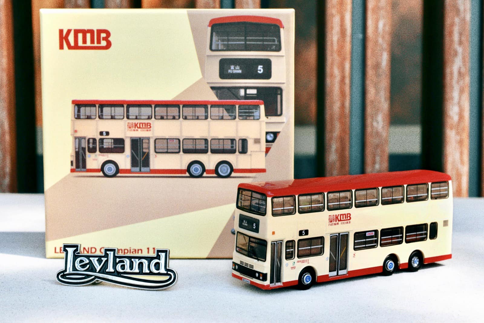 TINY 微影 x LOG-ON LEYLAND KMB Olympian 11m (Fu Shan 5 富山) Special Edition KMB2022066 - Image 3