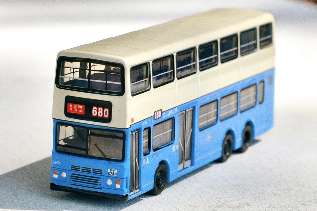 TINY 微影 x LOG-ON CMB LEYLAND Olympian 11m (Ma On Shan 680 馬鞍山) Special Edition ATC65712 - Image 2