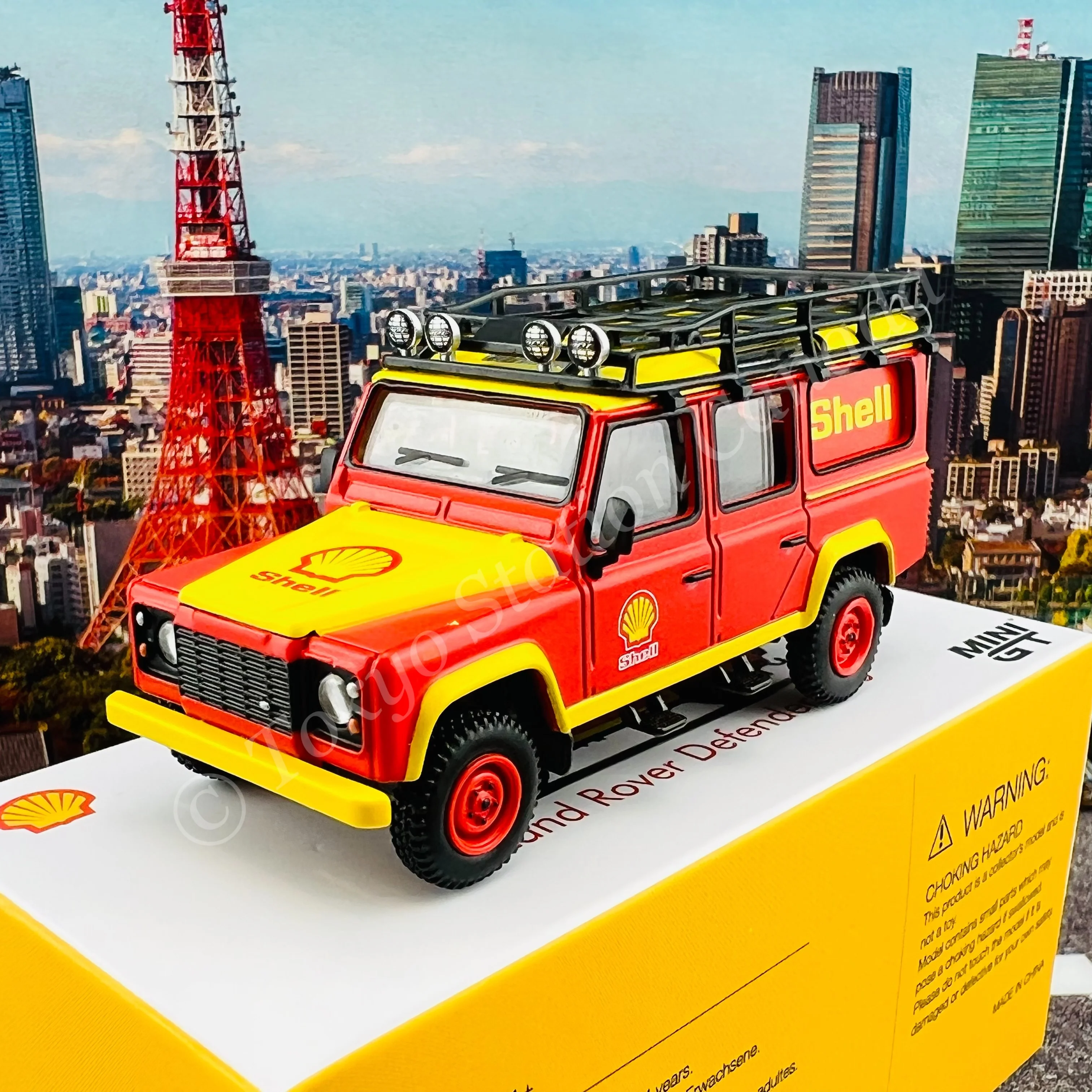 TINY 微影 x MINI GT Shell Land Rover Defender 110 MGT00264-R - Image 2