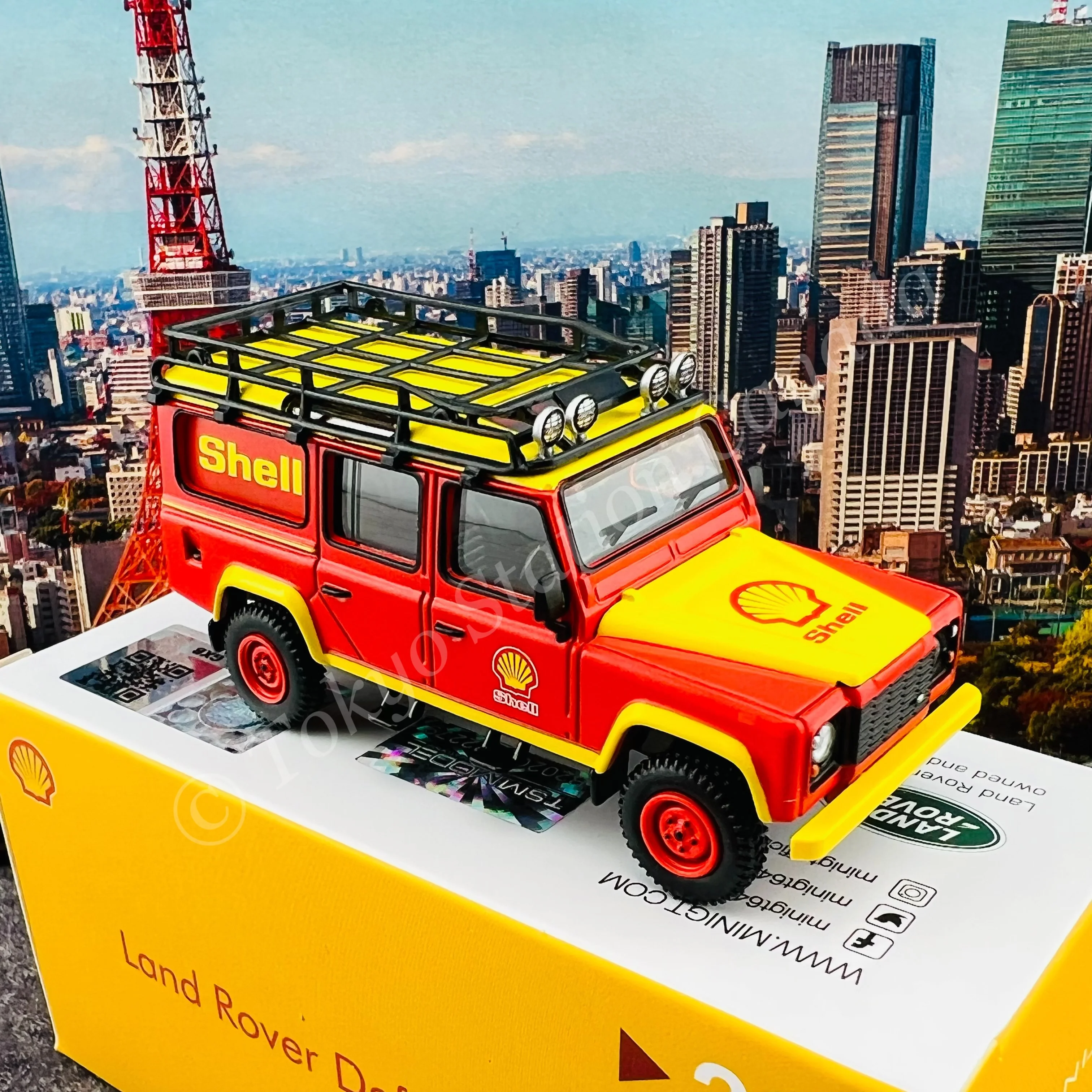 TINY 微影 x MINI GT Shell Land Rover Defender 110 MGT00264-R - Image 4