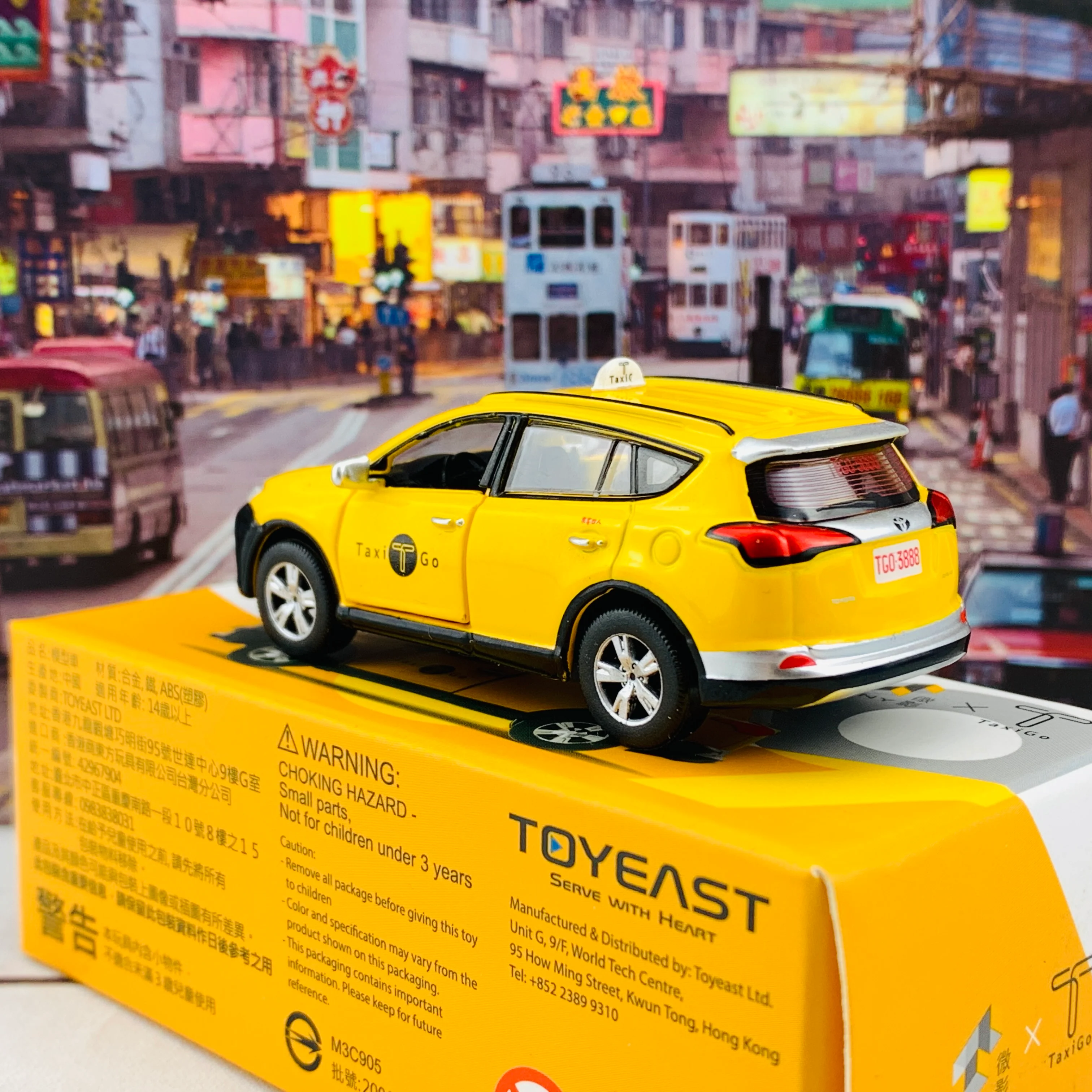 Tiny 微影 x TaxiGo 39 Toyota Rav4 TaxiGo Taiwan ATC64825 - Image 4