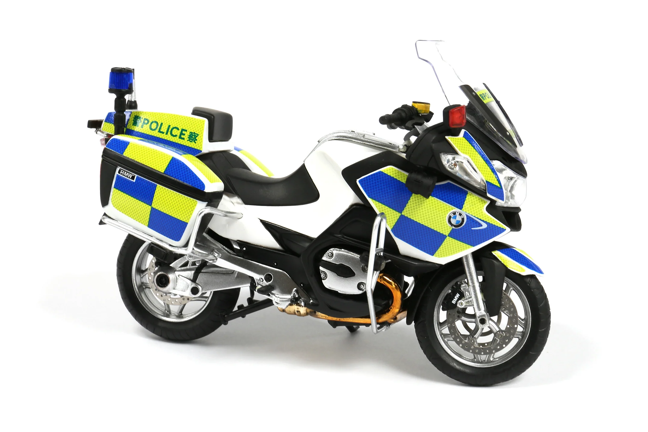 Tiny 1/18 BMW Hong Kong Police Motorcycle R900RT-P - Image 2