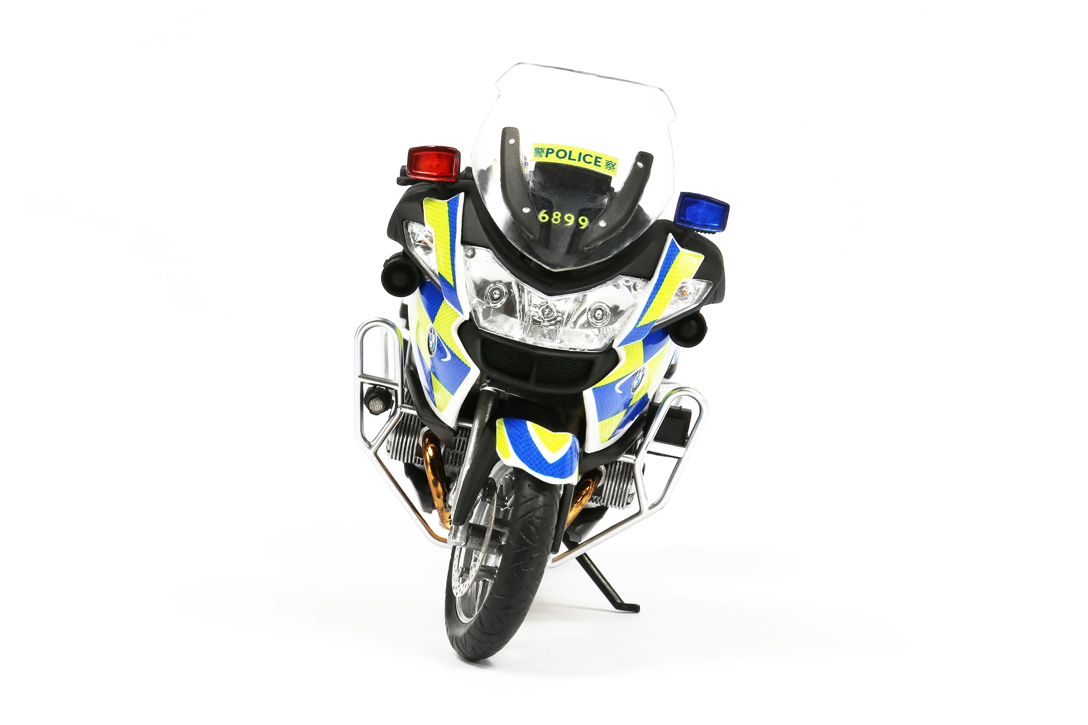 Tiny 1/18 BMW Hong Kong Police Motorcycle R900RT-P - Image 3