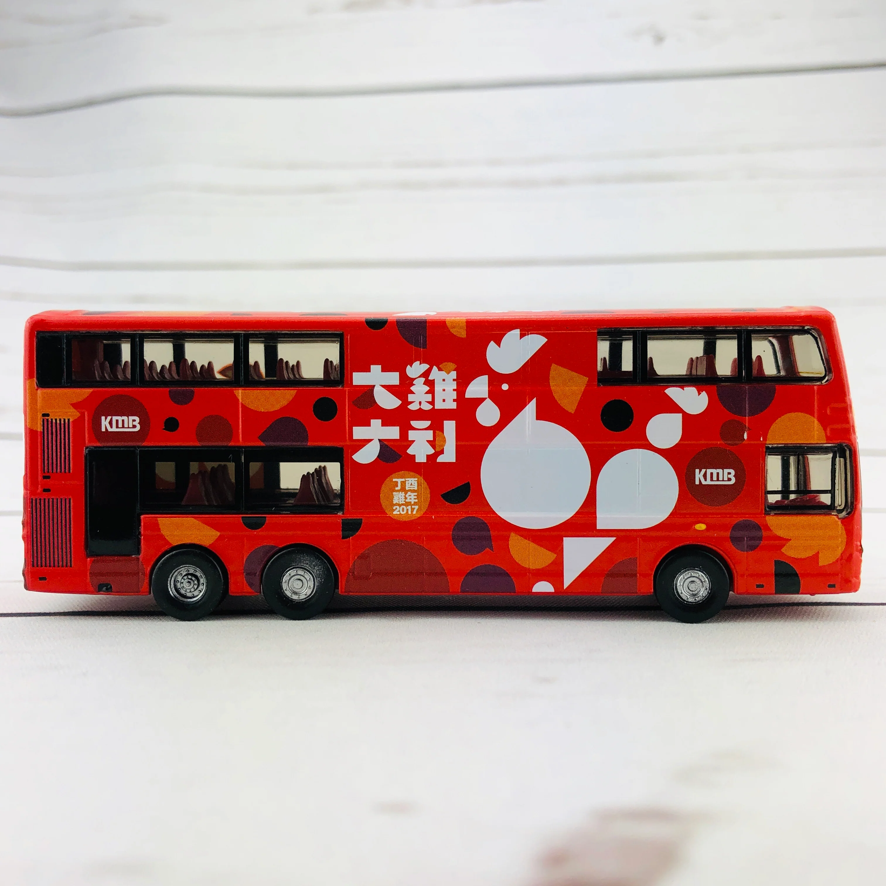 Tiny 142 KMB VOLVO B9TL WRIGHT Year of the Rooster 2017 (Ping Tin 603) 雞年生肖巴士「大雞大利」(平田 603) - Image 5