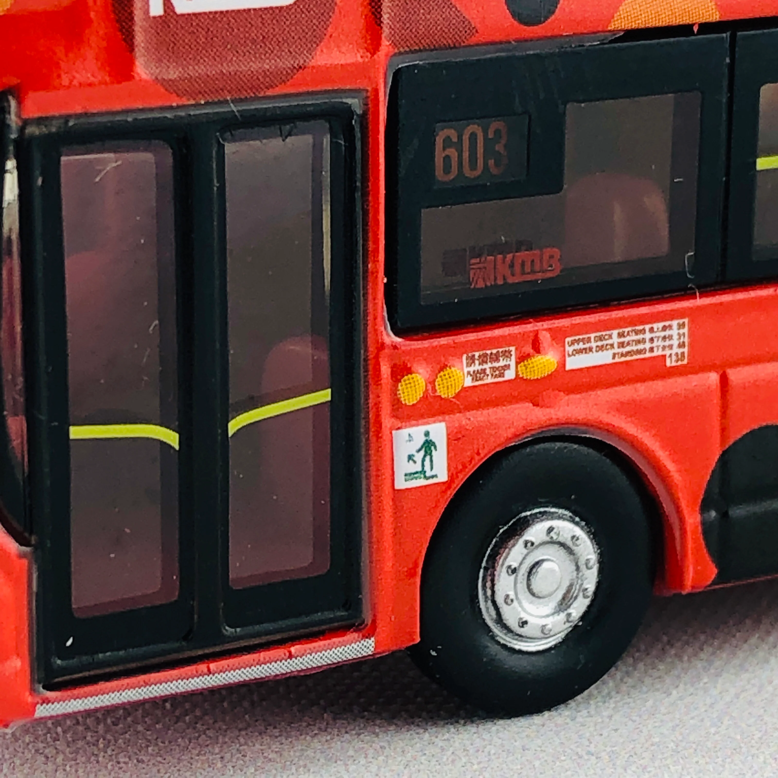 Tiny 142 KMB VOLVO B9TL WRIGHT Year of the Rooster 2017 (Ping Tin 603) 雞年生肖巴士「大雞大利」(平田 603) - Image 8
