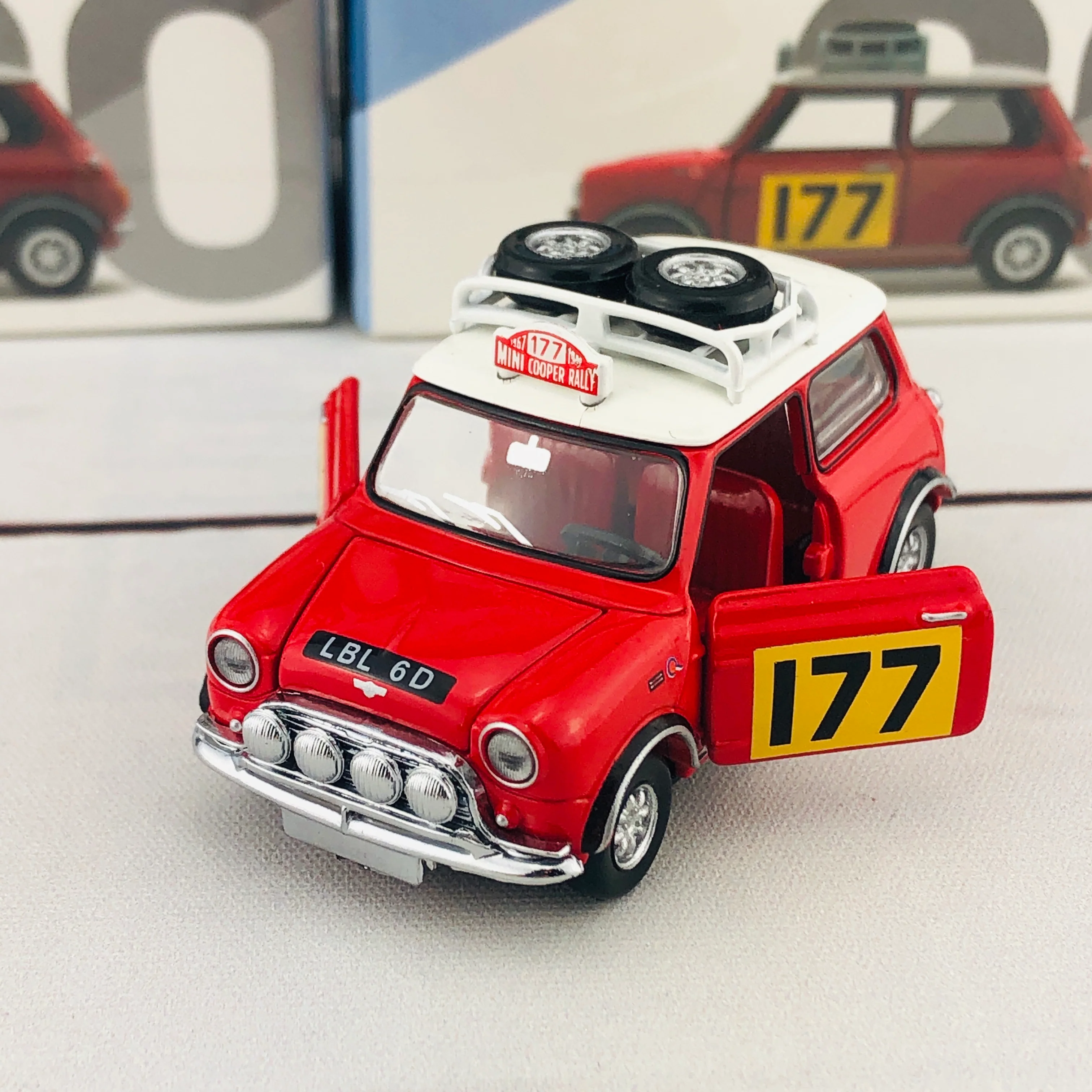 Tiny 20 Mini Cooper Mk1 Rally #177 Taiwan ATC64567 - Image 6