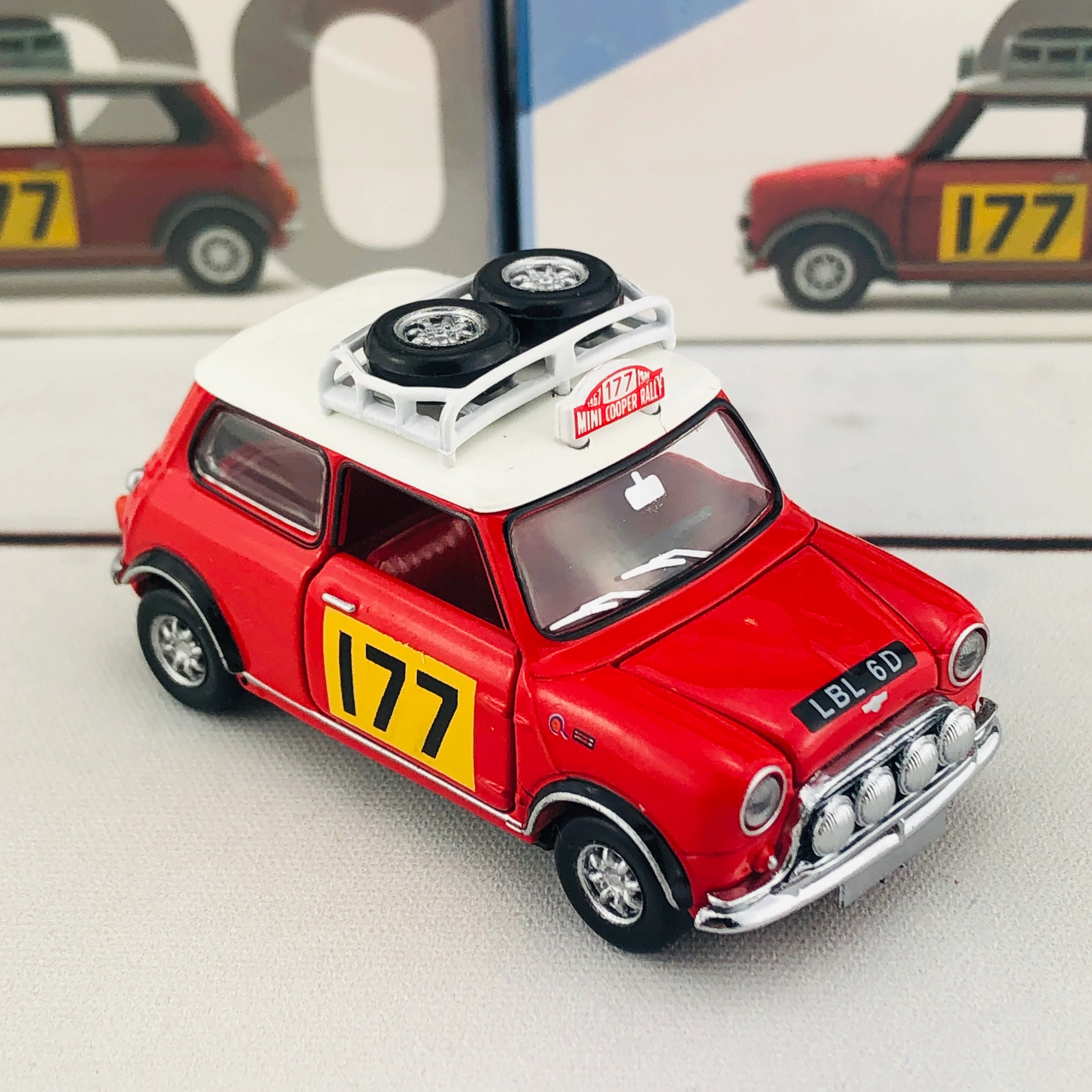 Tiny 20 Mini Cooper Mk1 Rally #177 Taiwan ATC64567 - Image 7