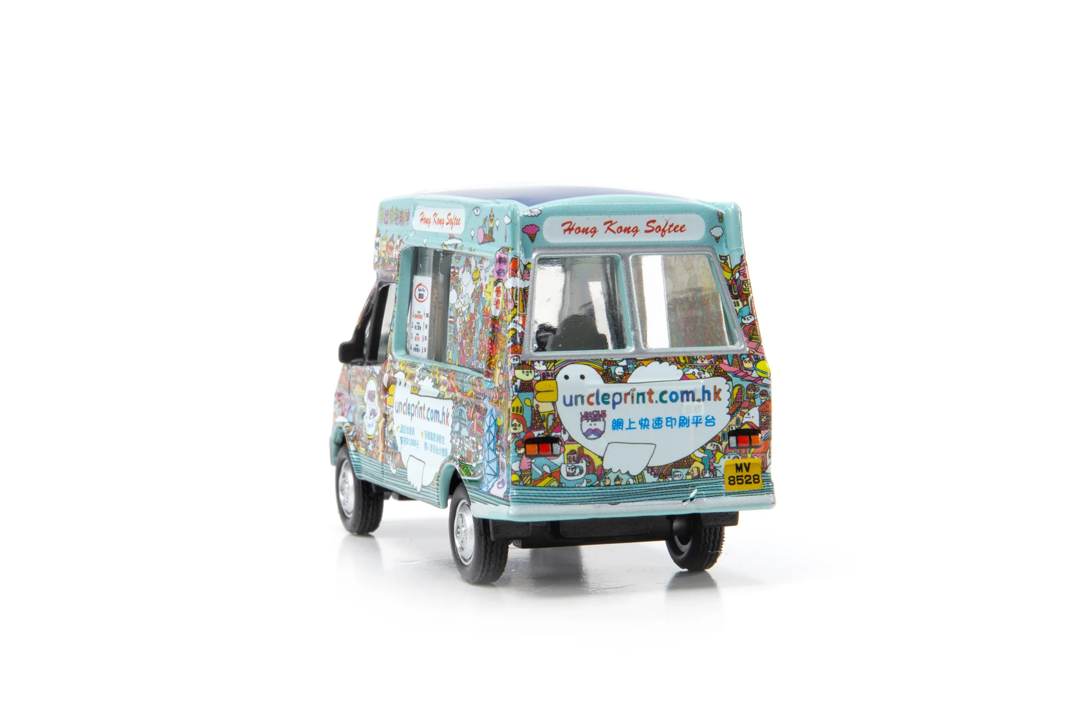 Tiny 60 Uncle Print Ice Cream Van - Image 4