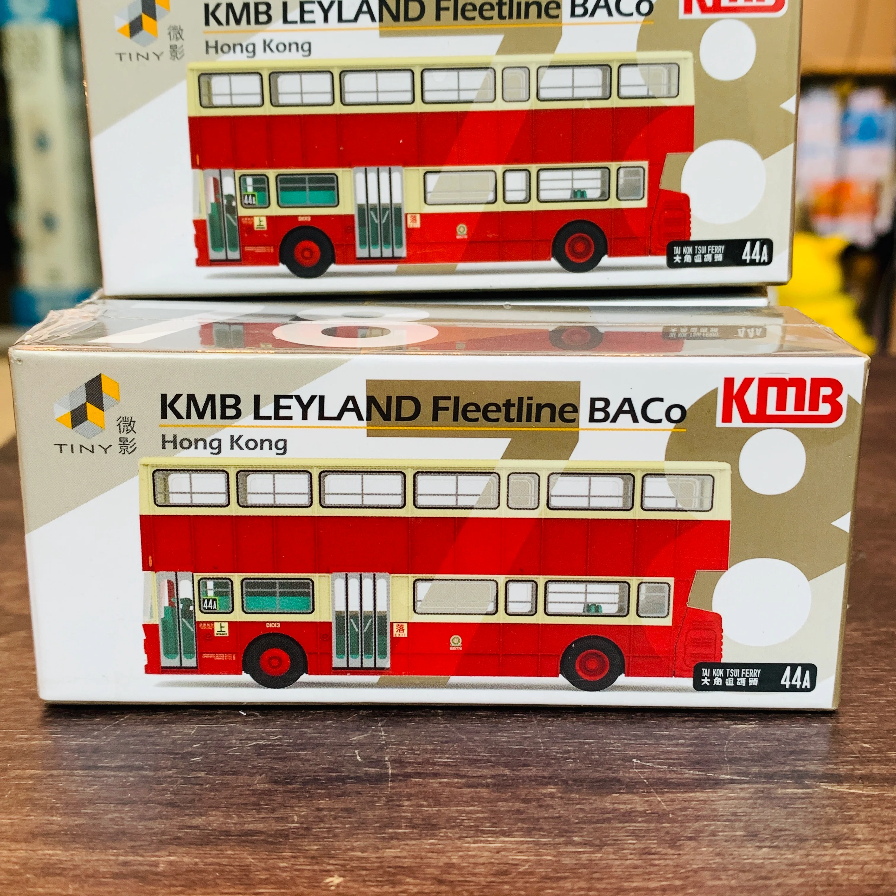 Tiny 微影 78 KMB Leyland Fleetline BACo Hong Kong (Tai Kok Tsui Ferry 大角咀碼頭 44A) KMB2018108 - Image 3