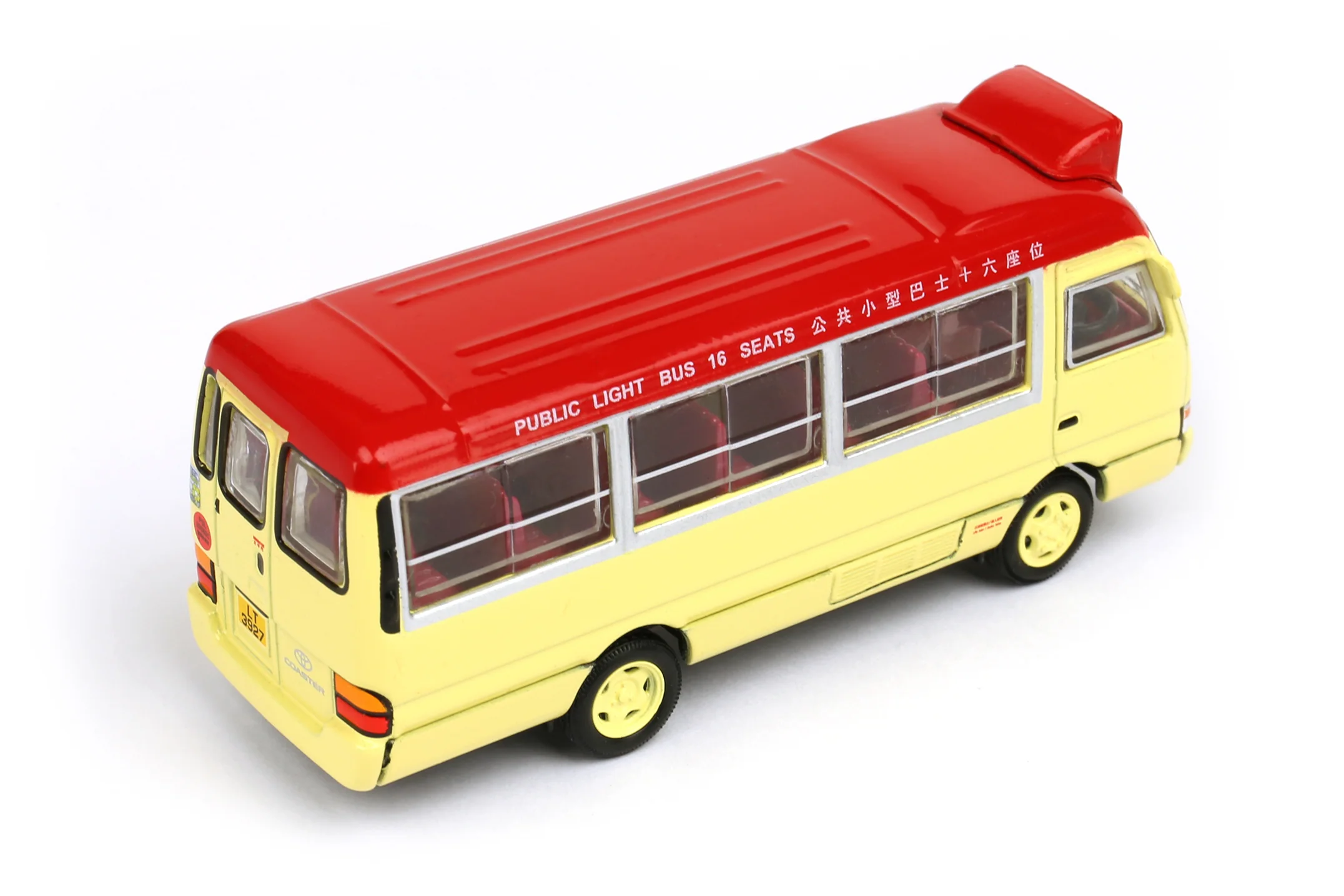 TINY 微影 08 Toyota Coaster Red Light Bus (Kwun Tong) 豐田 Coaster 紅色小巴（官塘） - Image 3