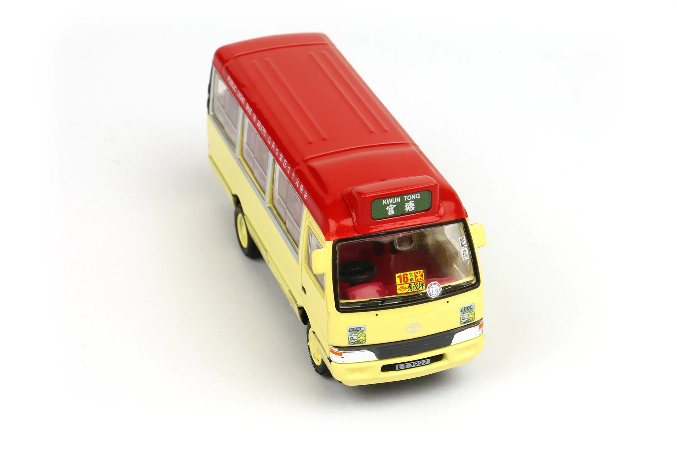 TINY 微影 08 Toyota Coaster Red Light Bus (Kwun Tong) 豐田 Coaster 紅色小巴（官塘） - Image 5