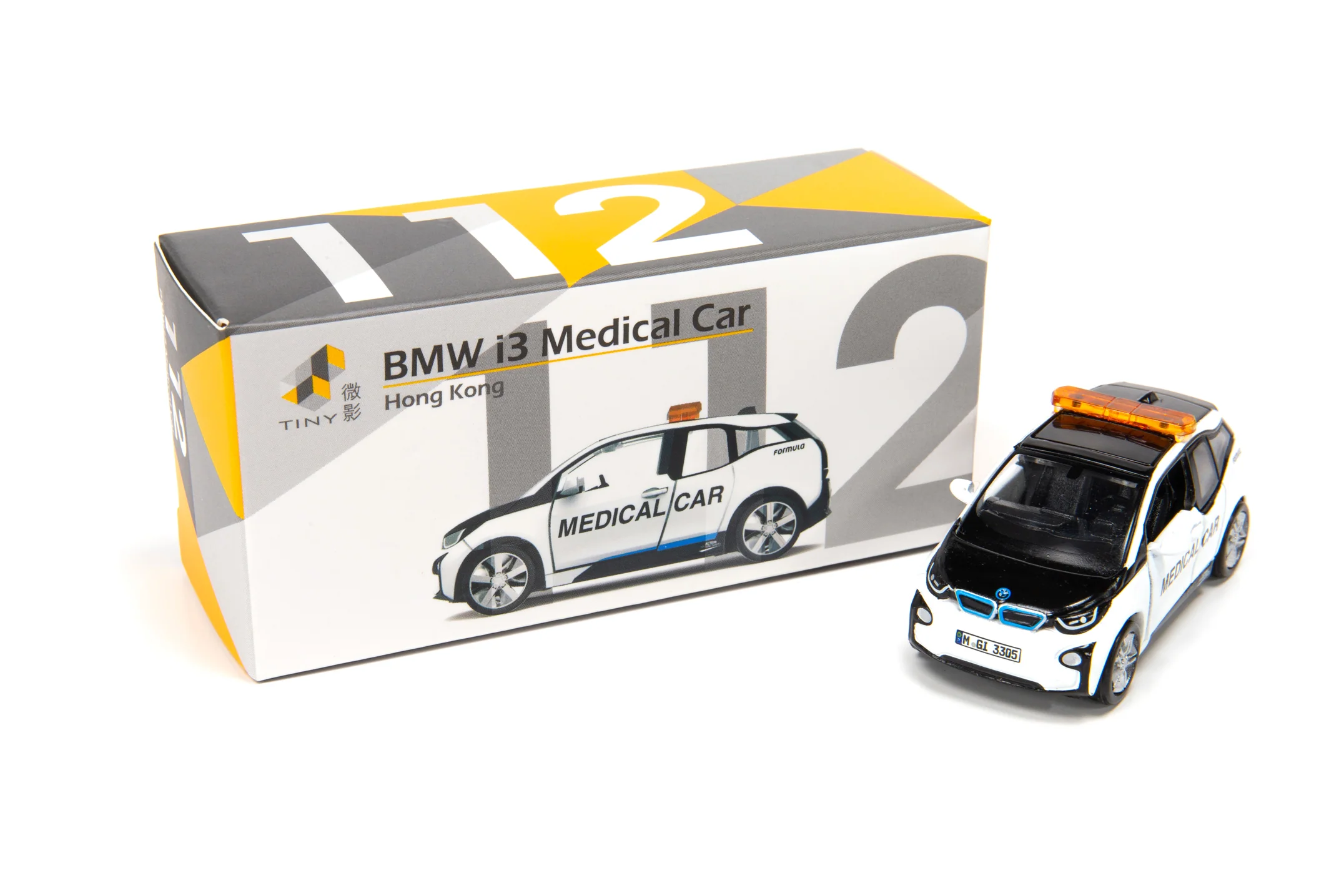 Tiny 微影 112 BMW i3 Medical Car ATC64398 - Image 5