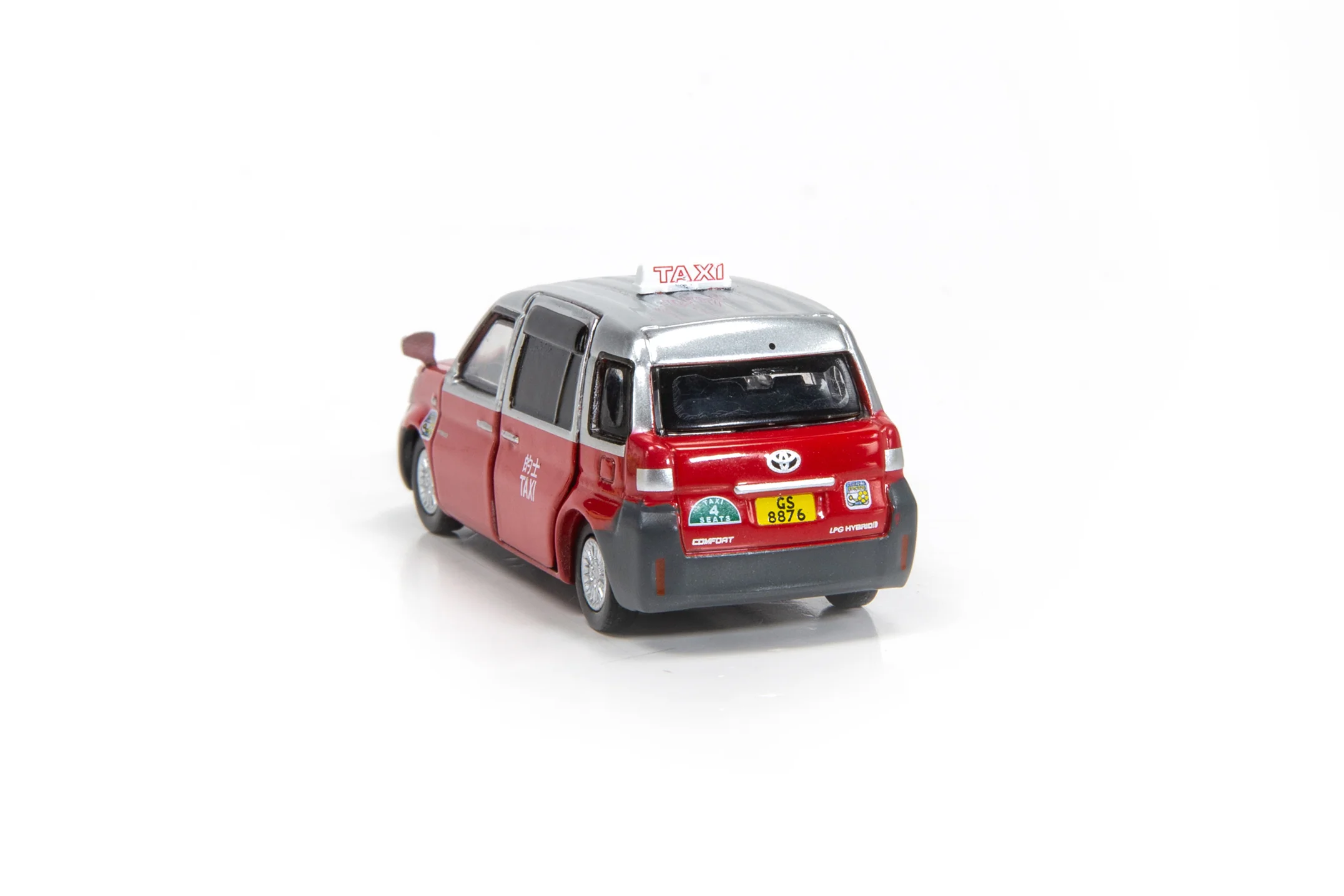 Tiny City 178 Die-cast Model Car – Toyota Comfort Hybrid Taxi Hong Kong (Urban) 豐田混合動力的士 ATC64359 - Image 3