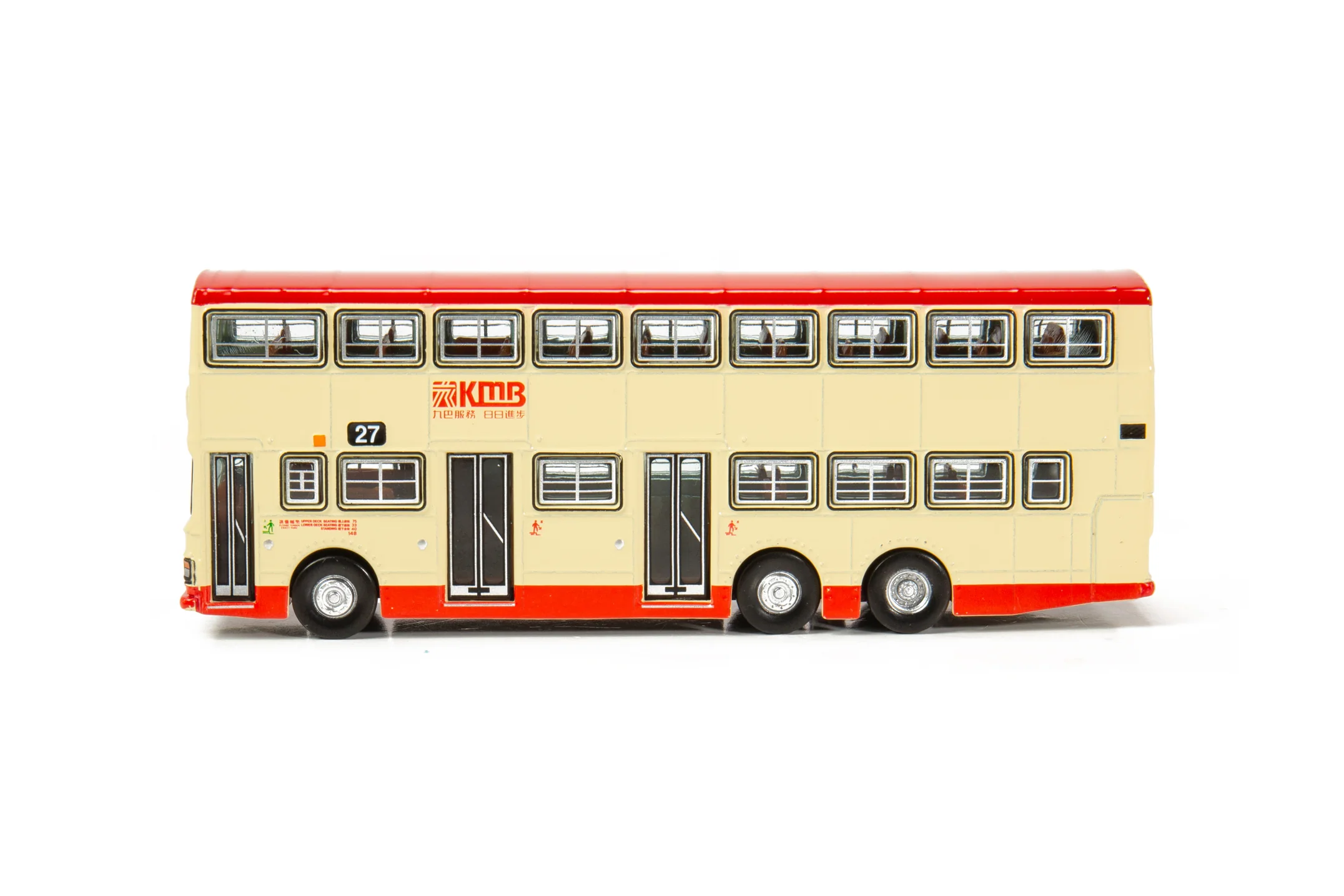 Tiny City 191 Die-cast Model Car – KMB DENNIS Dragon 12m Hong Kong (27 Shun Tin) 九巴 丹尼士巨龍12米 (27 順天) KMB2018154 - Image 3