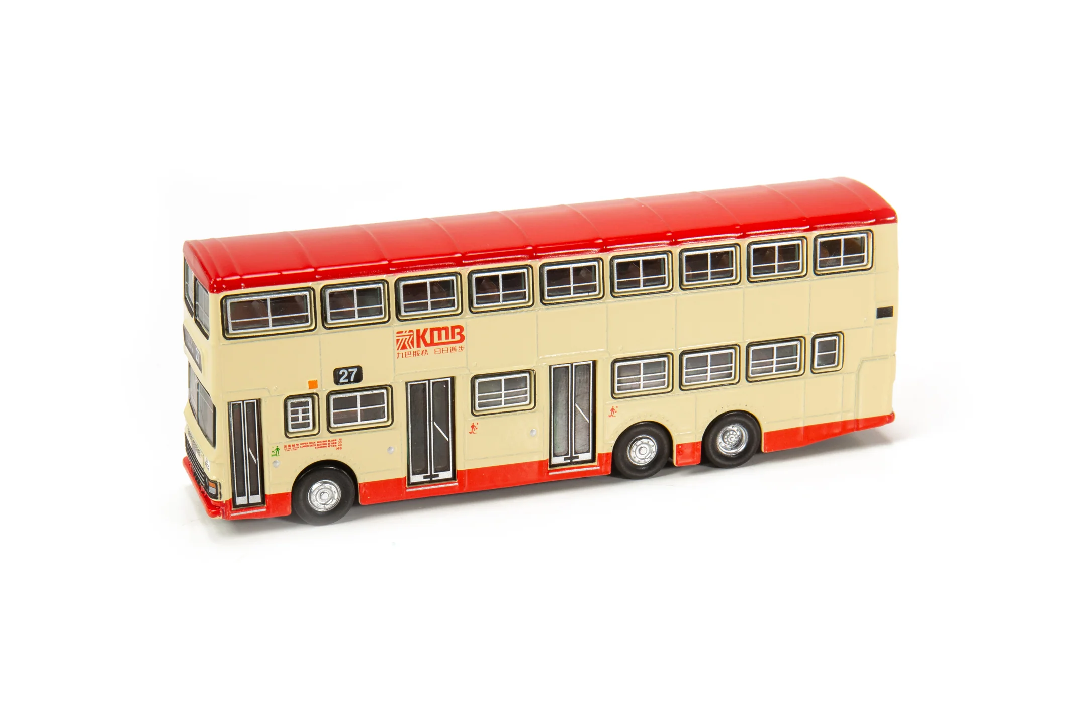Tiny City 191 Die-cast Model Car – KMB DENNIS Dragon 12m Hong Kong (27 Shun Tin) 九巴 丹尼士巨龍12米 (27 順天) KMB2018154 - Image 5