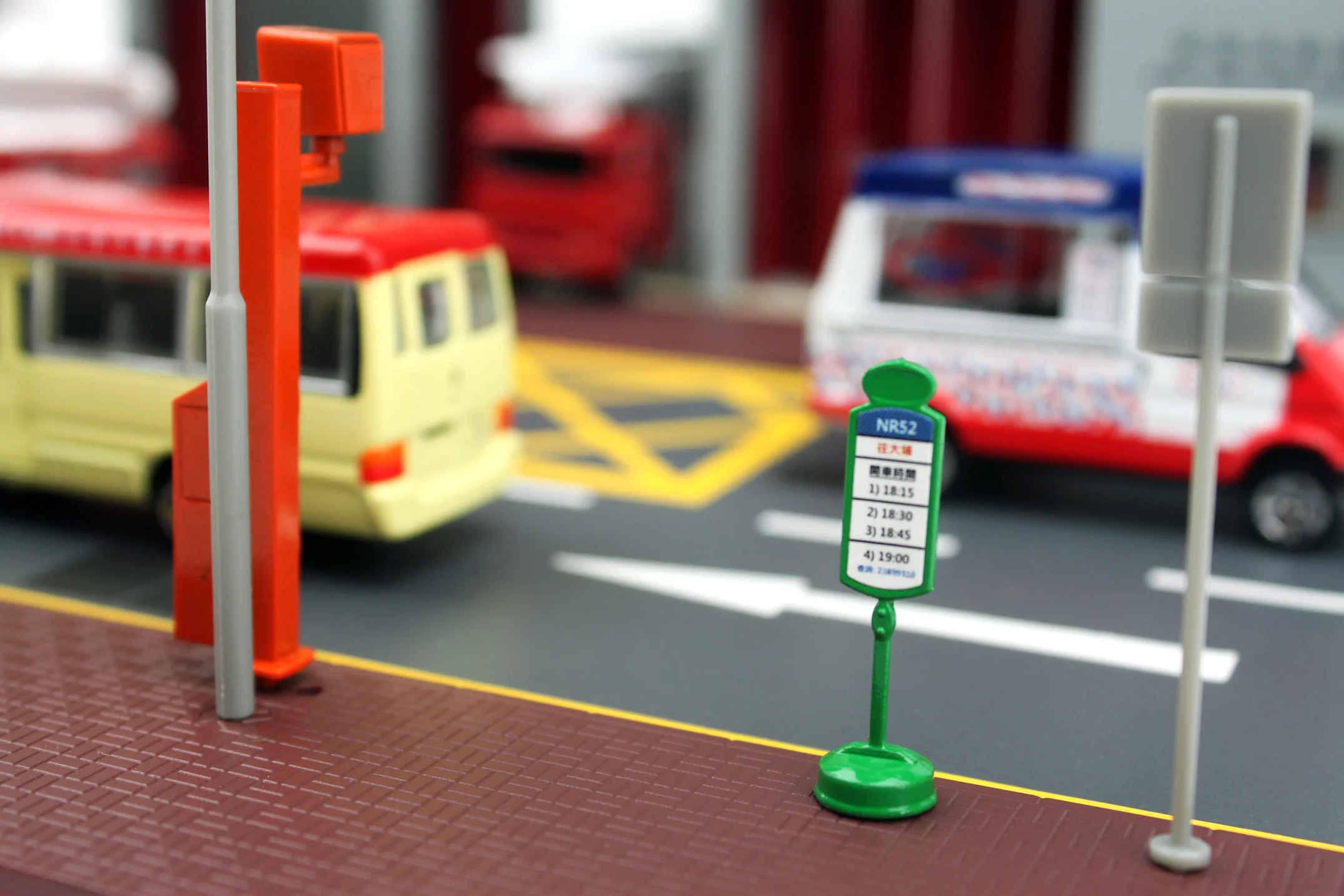 TINY 微影 Bd1 Fire Station Diorama 消防局模型套裝 ATS64003 - Image 4
