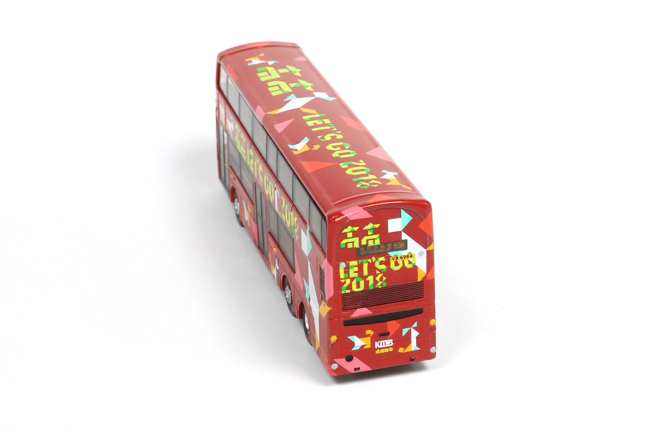 Tiny City Volvo B9TL Wright Year of the Dog 2018 (63R) 前衛富豪B9TL 2018狗年生肖巴士 - Image 5