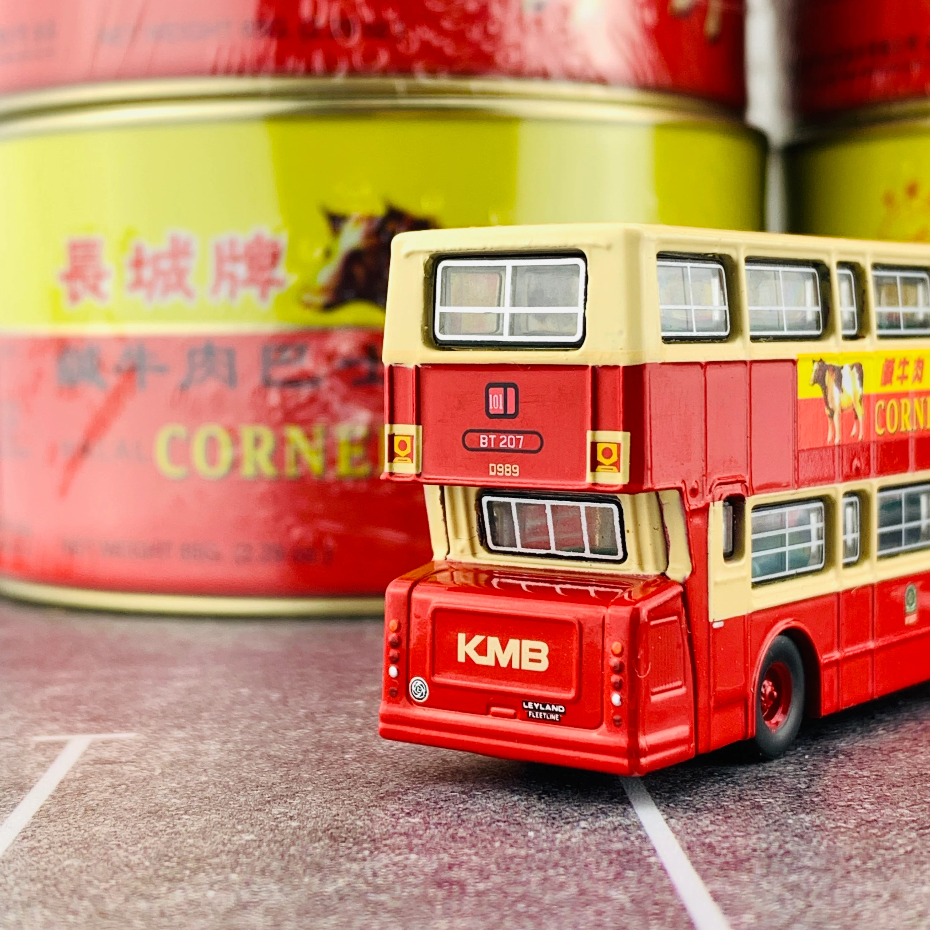 Tiny City Great Wall Brand Corned Beef Bus Show Special Edition 九巴利蘭珍寶 (平頂寶)「長城牌鹹牛肉」巴士 (堅尼地城 101) [展會限定] - Image 5
