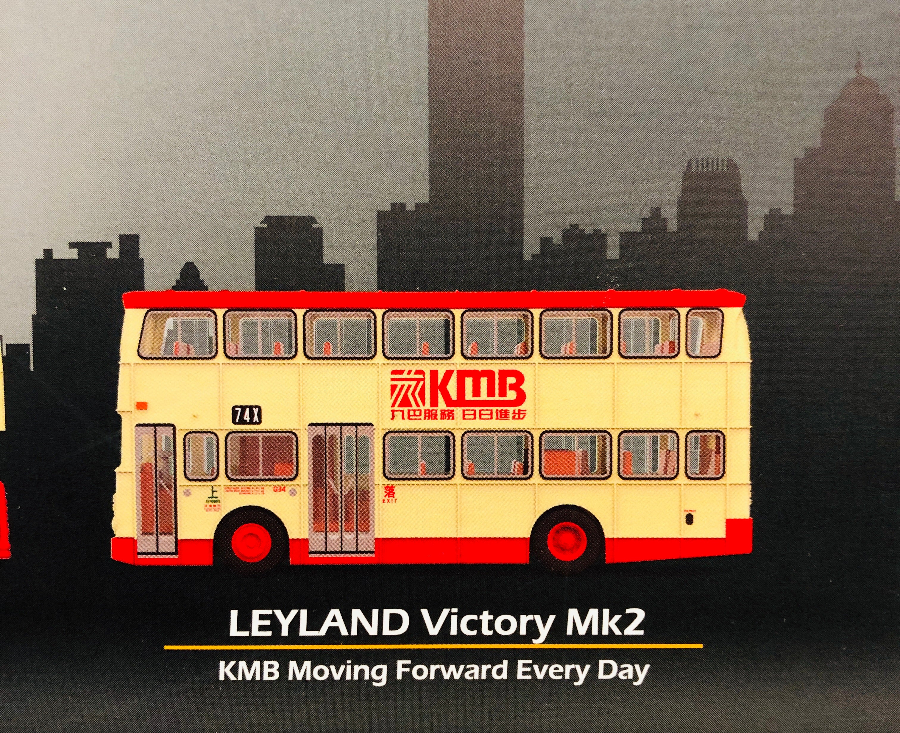 Tiny City KMB 1990's Set 城市 合金車仔 — Bs10 九巴服務 日日進步 套裝 - Image 5