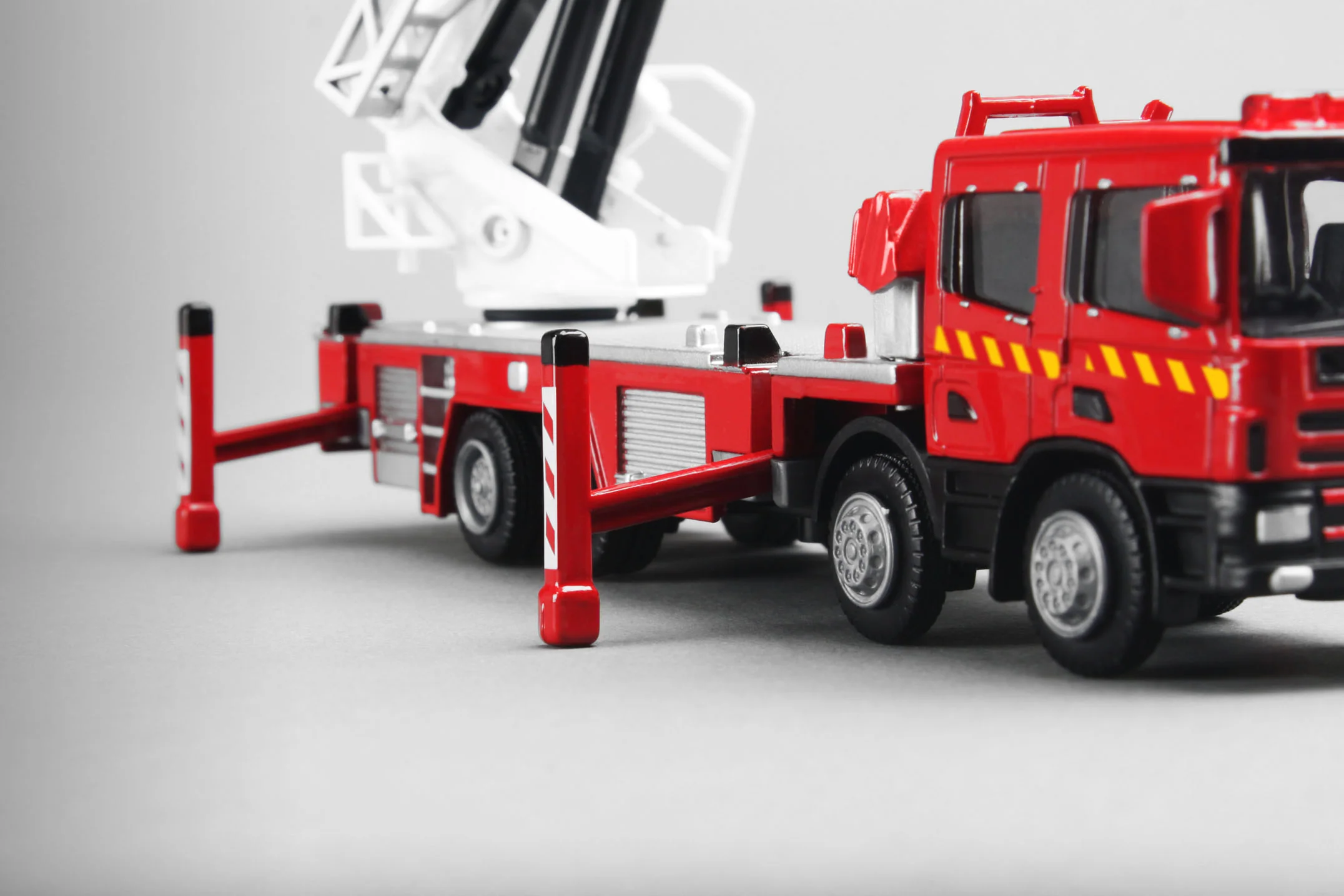 Tiny City Ladder Fire Engine 城市 1/50 Dx1 登高消防車 - Image 2