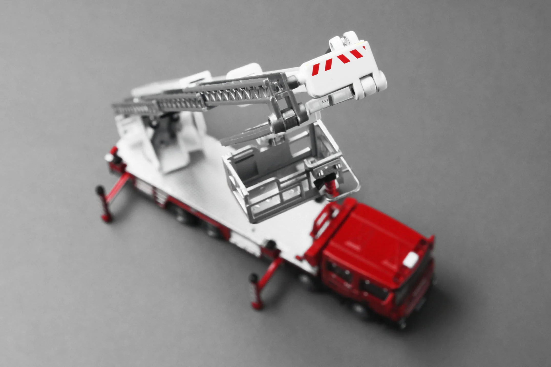 Tiny City Ladder Fire Engine 城市 1/50 Dx1 登高消防車 - Image 3