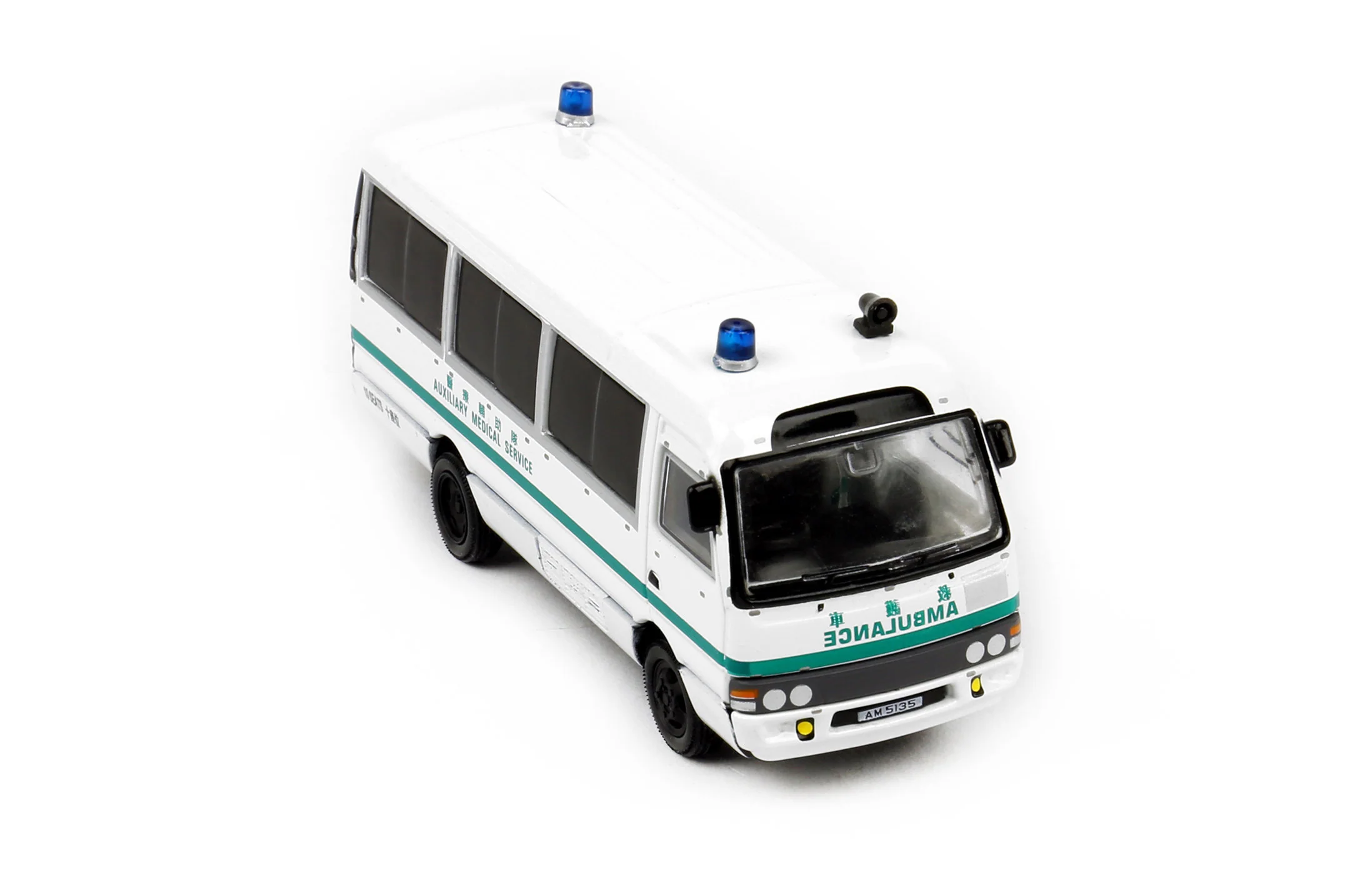 Tiny City Toyota Coaster Hong Kong AMS 1990's 城市 49 合金車仔 — 豐田 Coaster 醫療輔助隊 1990年代 - Image 3
