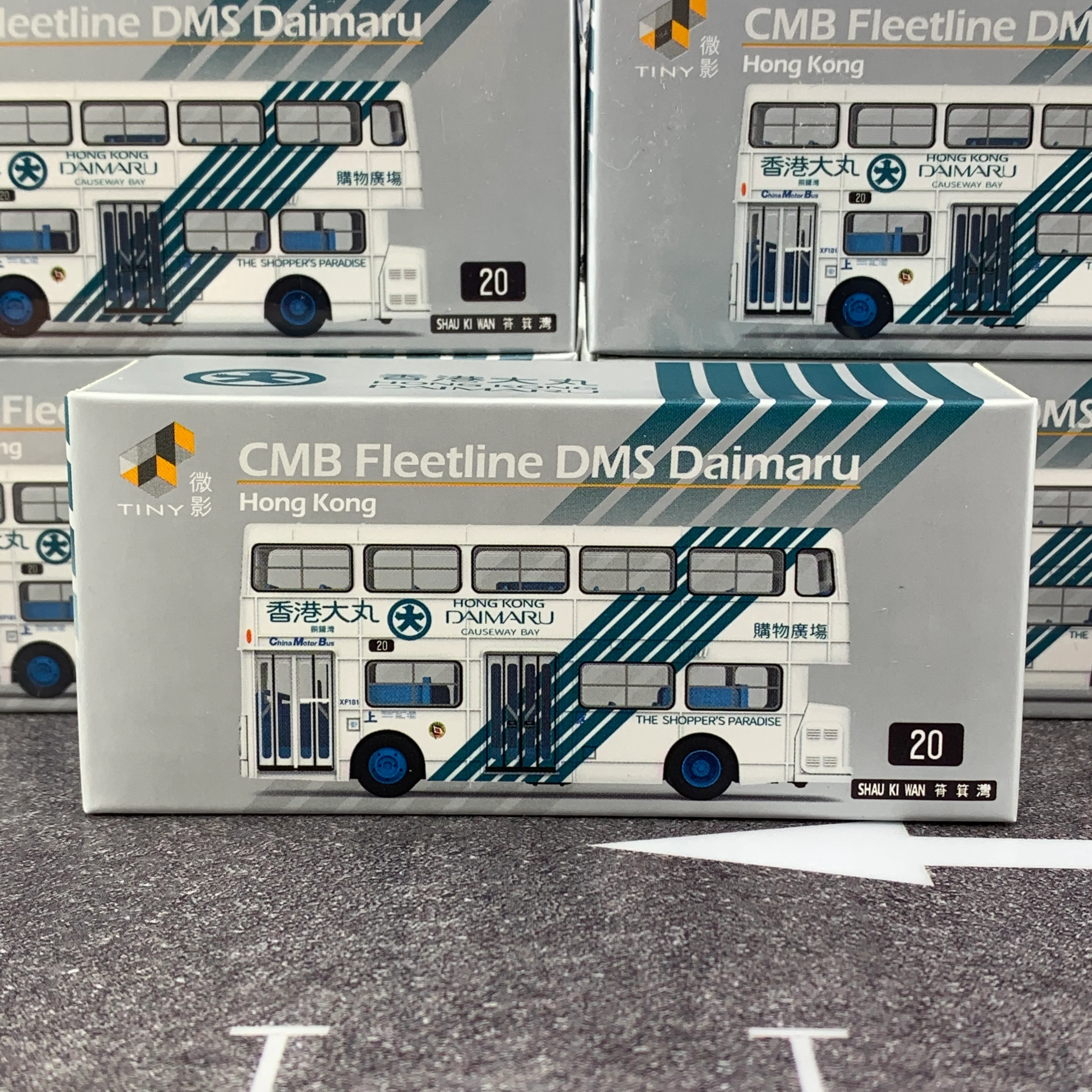 Tiny CMB Fleetline DMS Daimaru Plus "Searching For Views in Hong Kong" 港漫境搜套裝 Ver.2 (香港大丸DMS巴士 + 漫畫 II) - Image 2