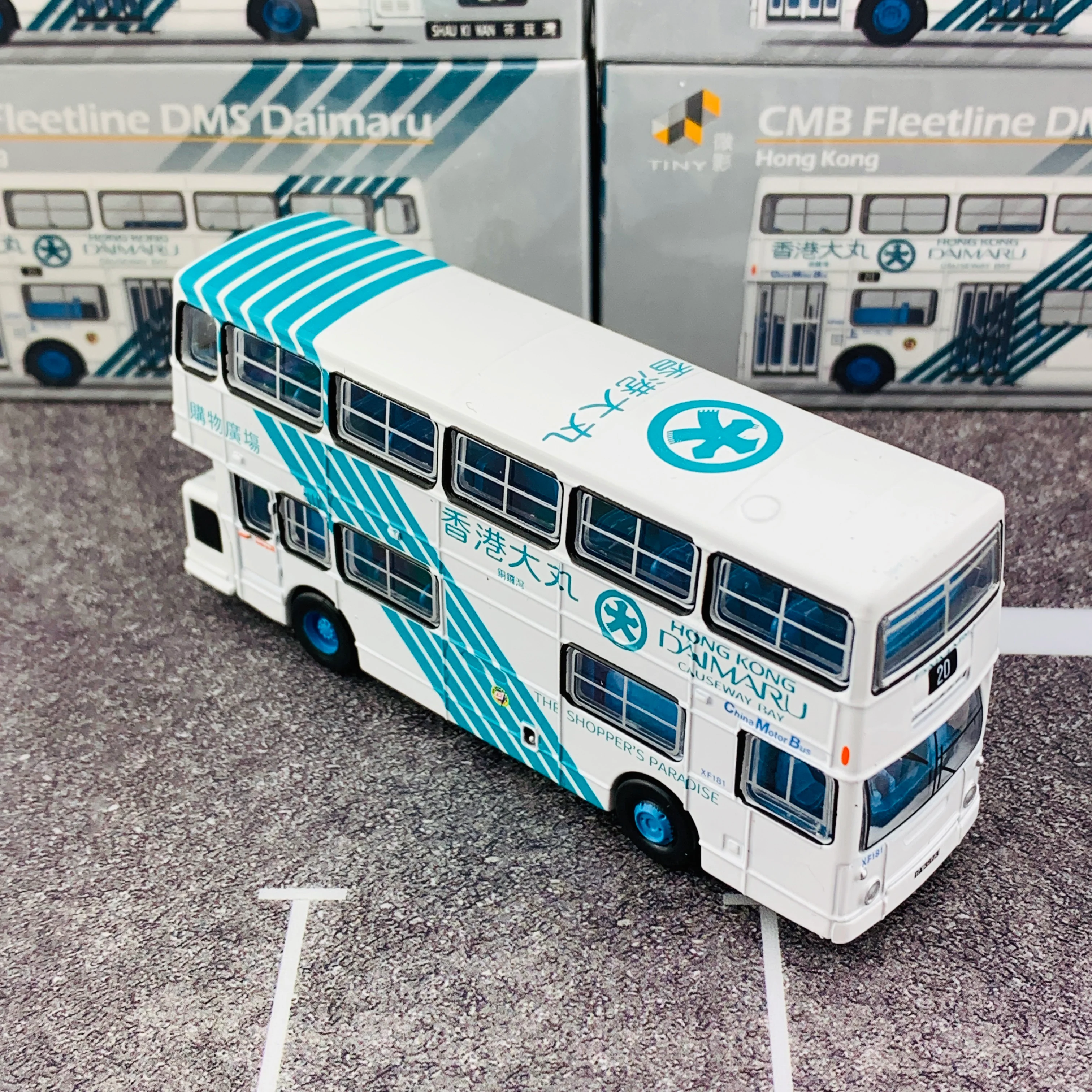Tiny CMB Fleetline DMS Daimaru Plus "Searching For Views in Hong Kong" 港漫境搜套裝 Ver.2 (香港大丸DMS巴士 + 漫畫 II) - Image 6