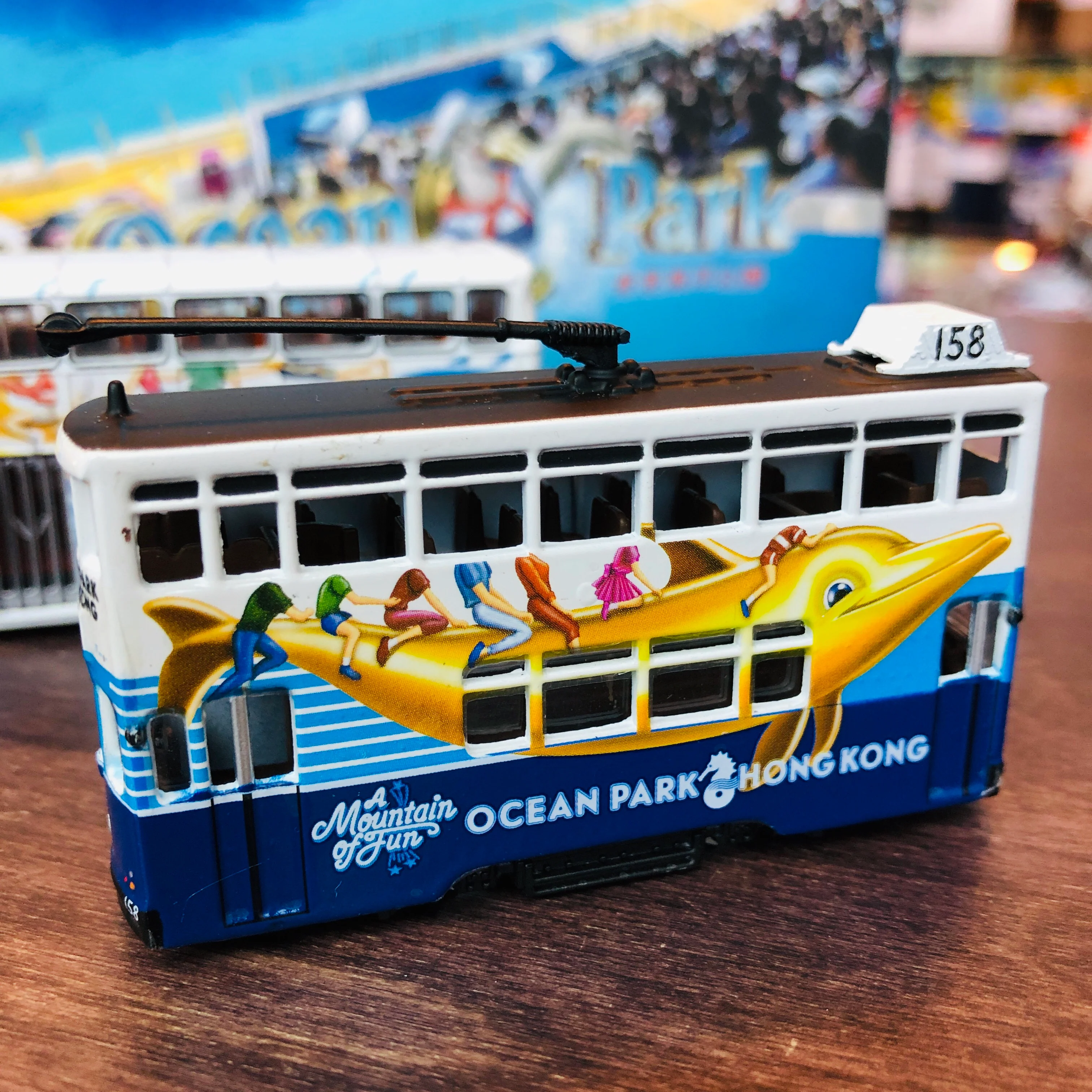 Tiny Ocean Park Hong Kong Set 主題公園  電車及巴士套裝 - Image 5