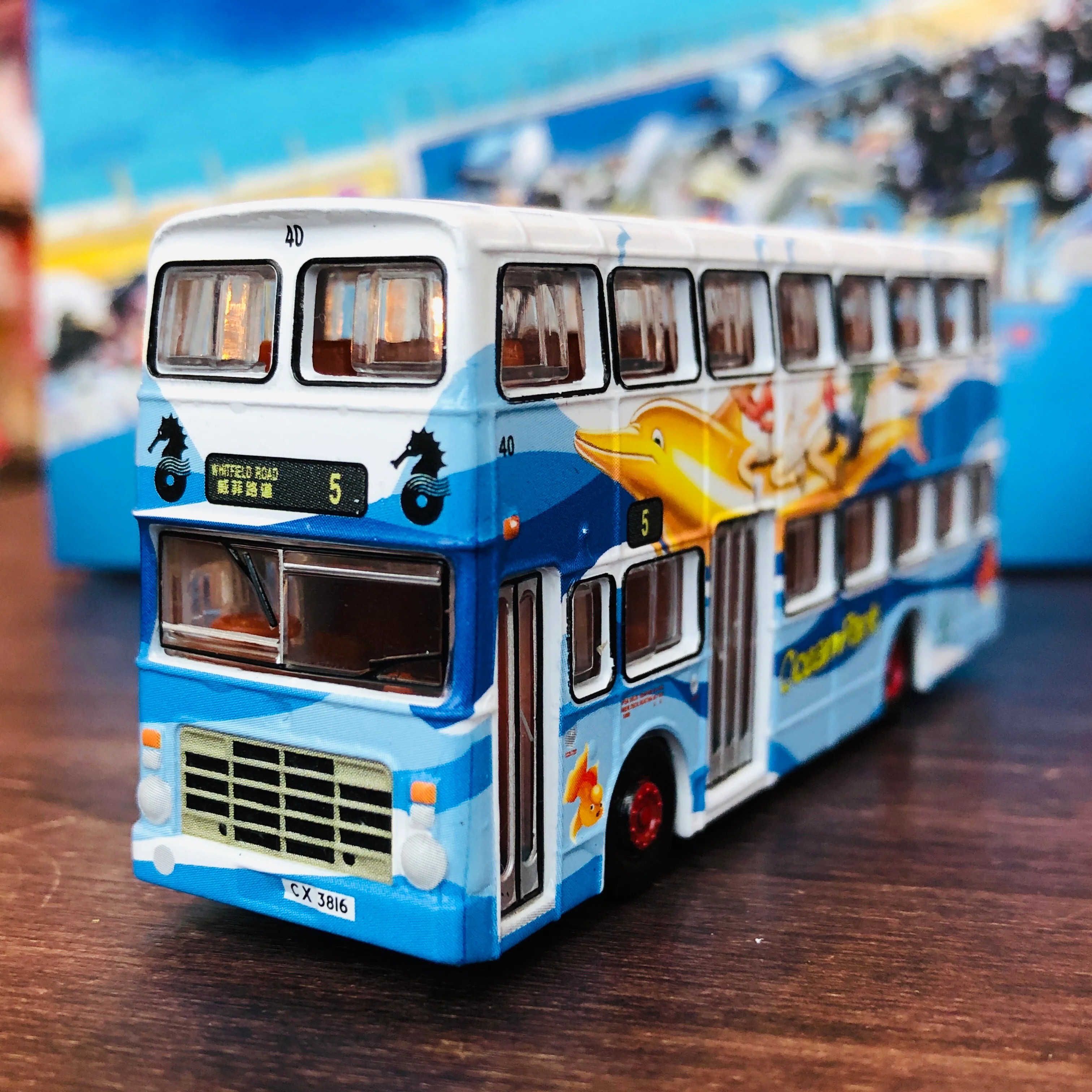 Tiny Ocean Park Hong Kong Set 主題公園  電車及巴士套裝 - Image 6
