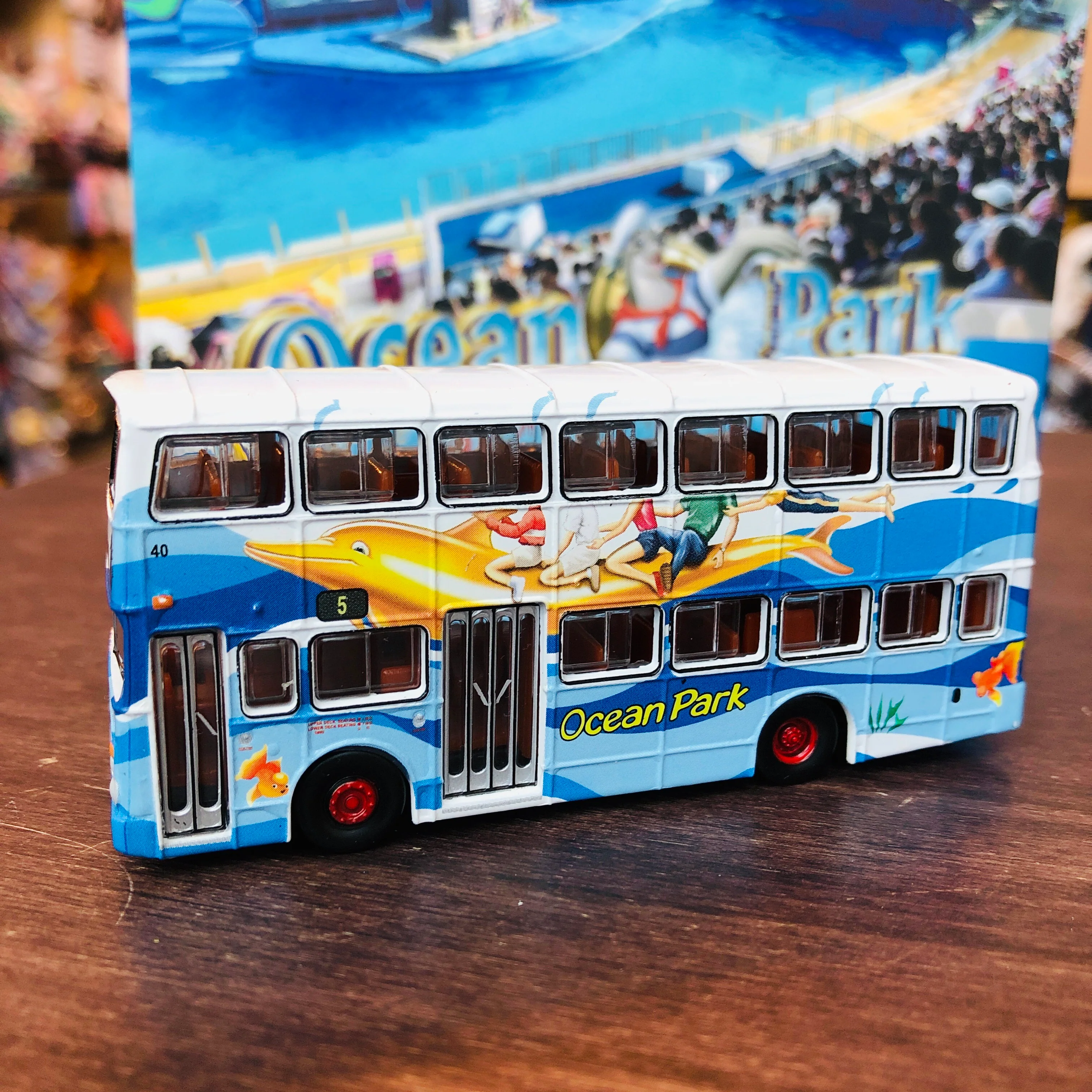 Tiny Ocean Park Hong Kong Set 主題公園  電車及巴士套裝 - Image 7