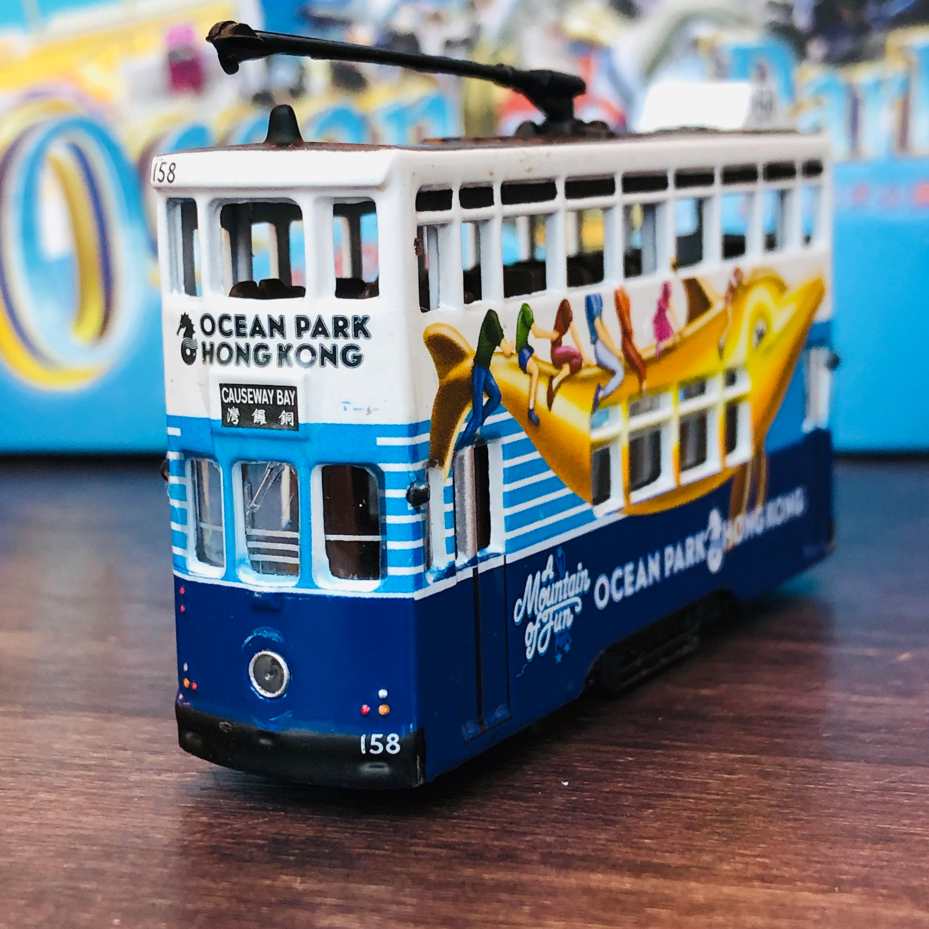 Tiny Ocean Park Hong Kong Set 主題公園  電車及巴士套裝 - Image 8