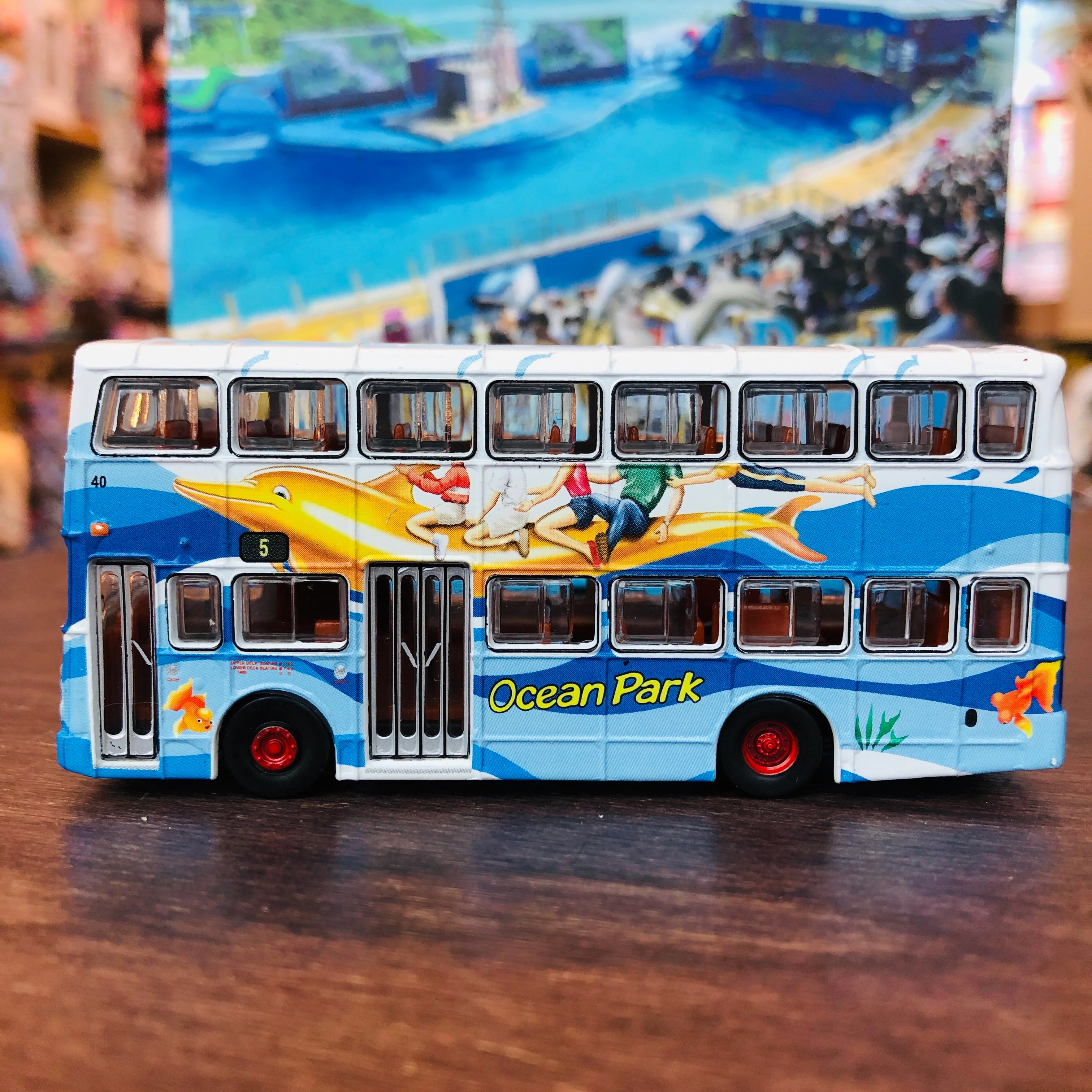 Tiny Ocean Park Hong Kong Set 主題公園  電車及巴士套裝 - Image 9