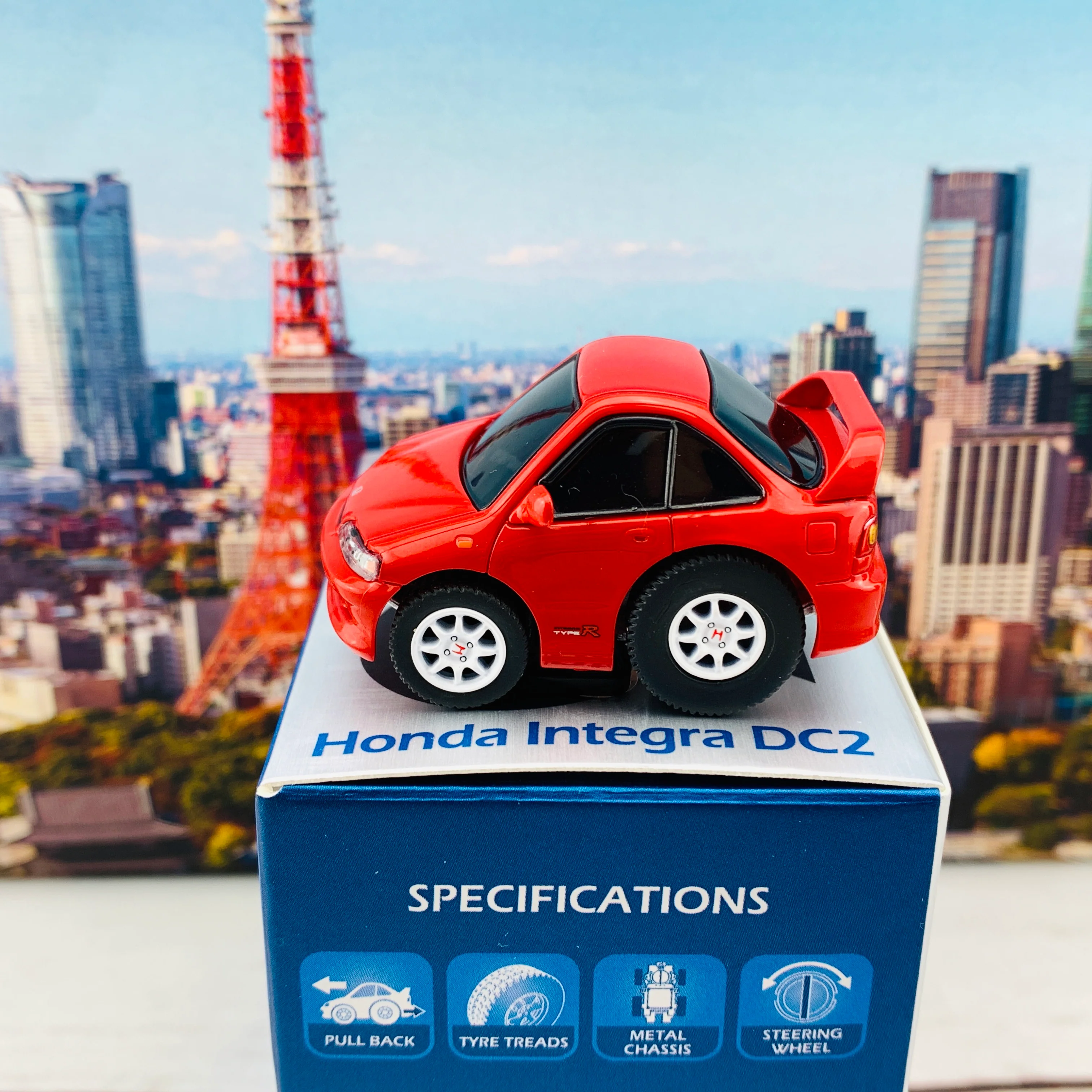 Tiny Q Pro-Series 06 - Honda Integra DC2 RED TinyQ-06d - Image 2