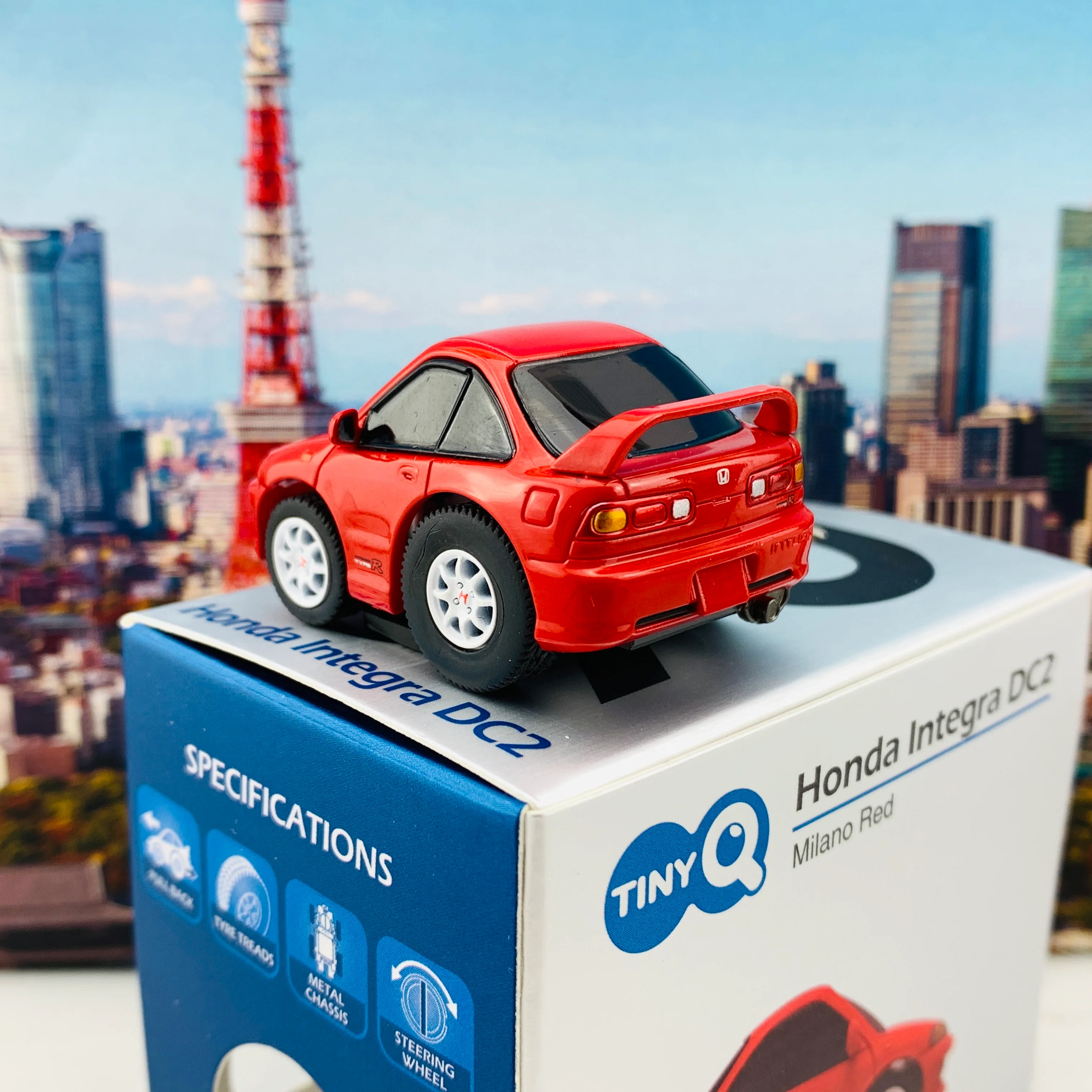Tiny Q Pro-Series 06 - Honda Integra DC2 RED TinyQ-06d - Image 3