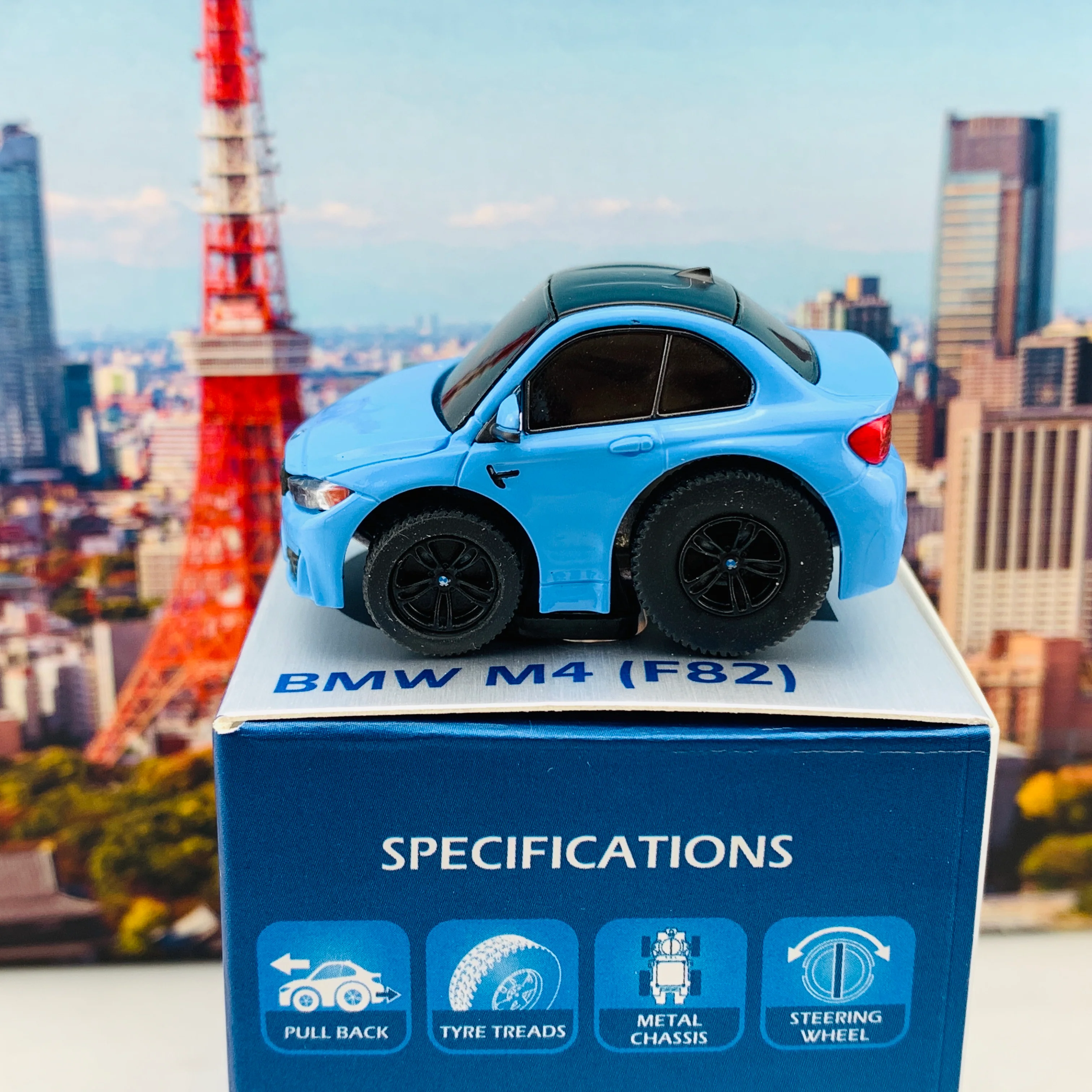 Tiny Q Pro-Series 15 - BMW M4 F82 Yas Marina Blue TinyQ-15a - Image 2