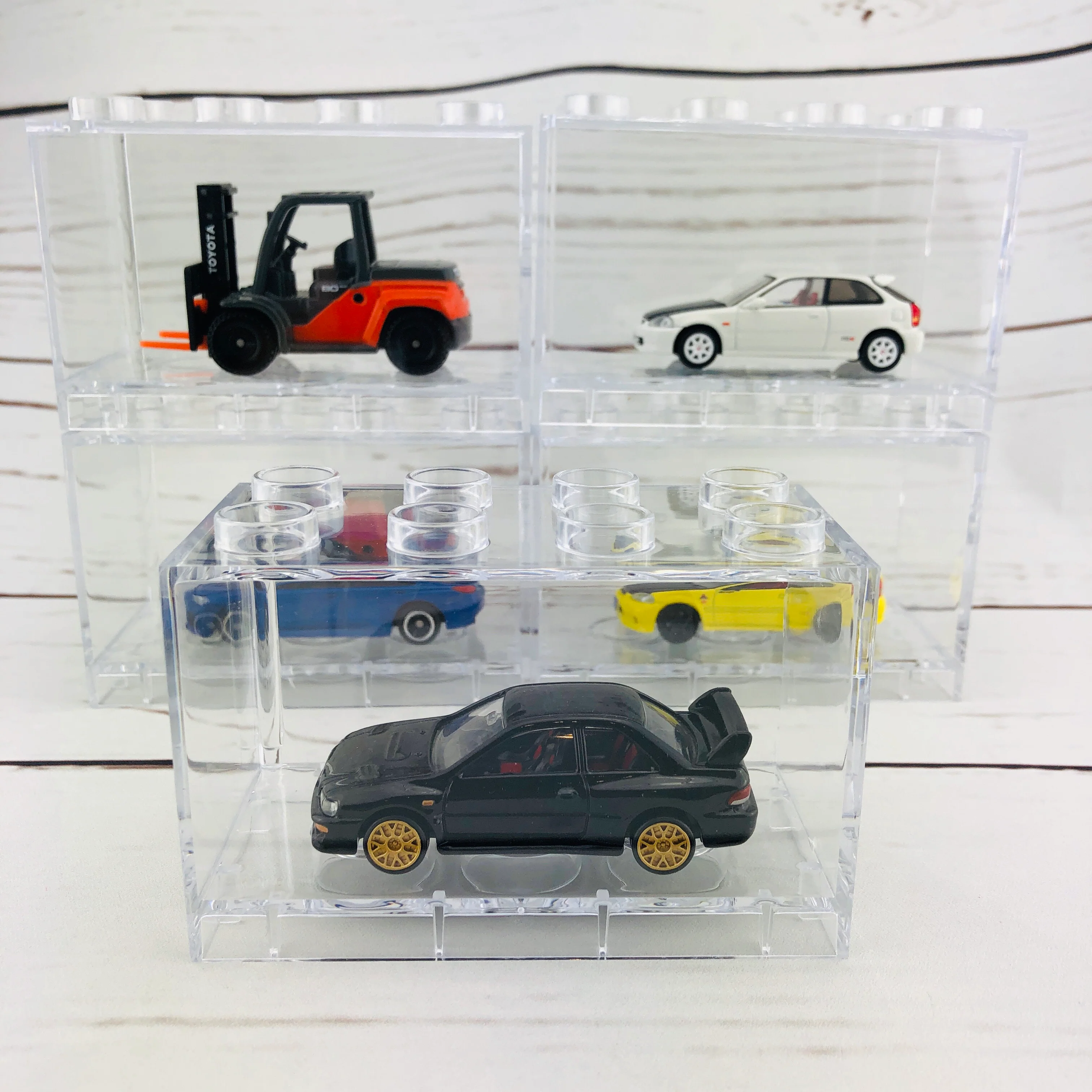 TINY 微影 T-Brick Stackable Display Case (100mm x 50mm x 67mm) - Image 3